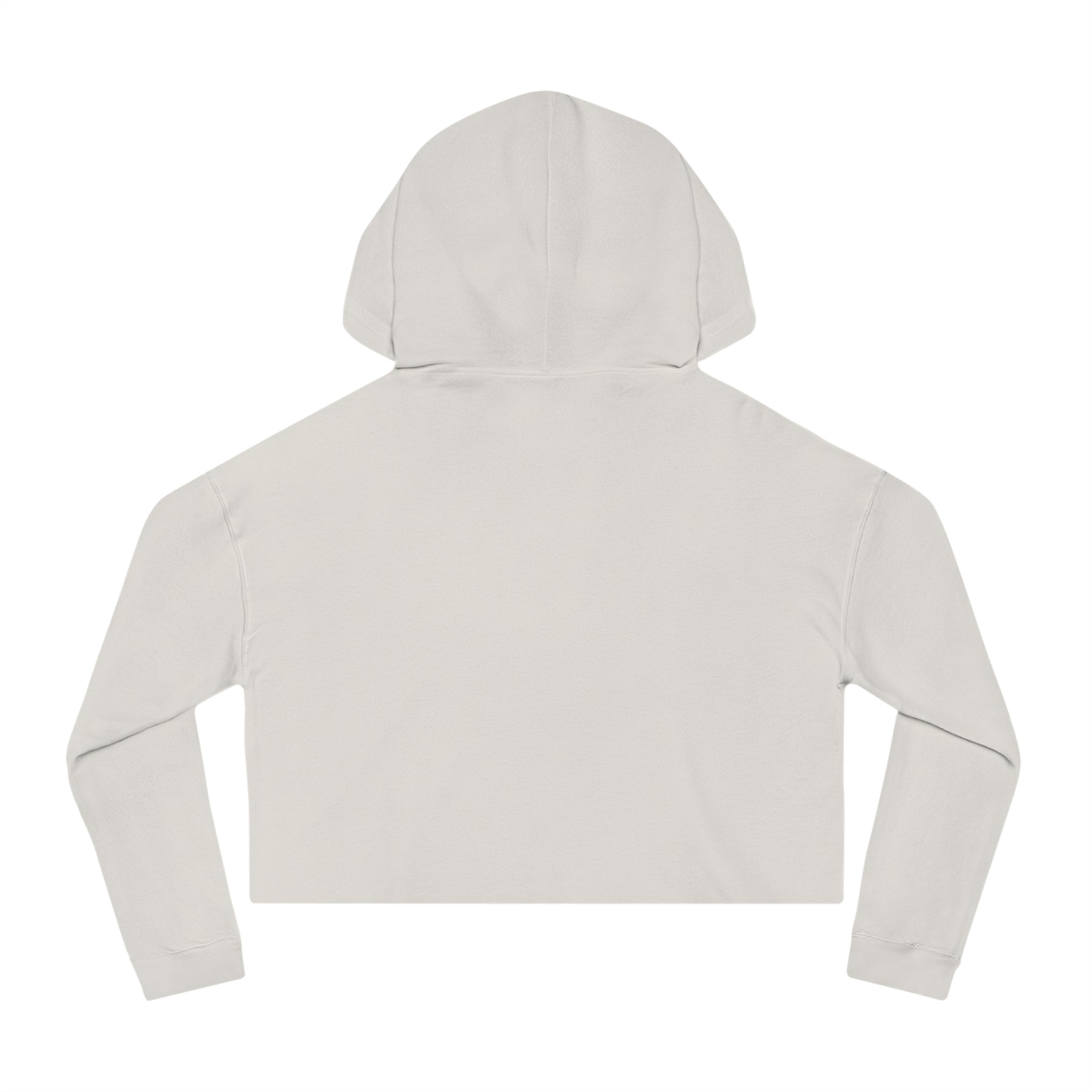 J316 Floral logo Cropped Hoodie Hooded