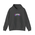 Hoodie - Retro Floral 'Just Be' Graphic Hooded Sweatshirt