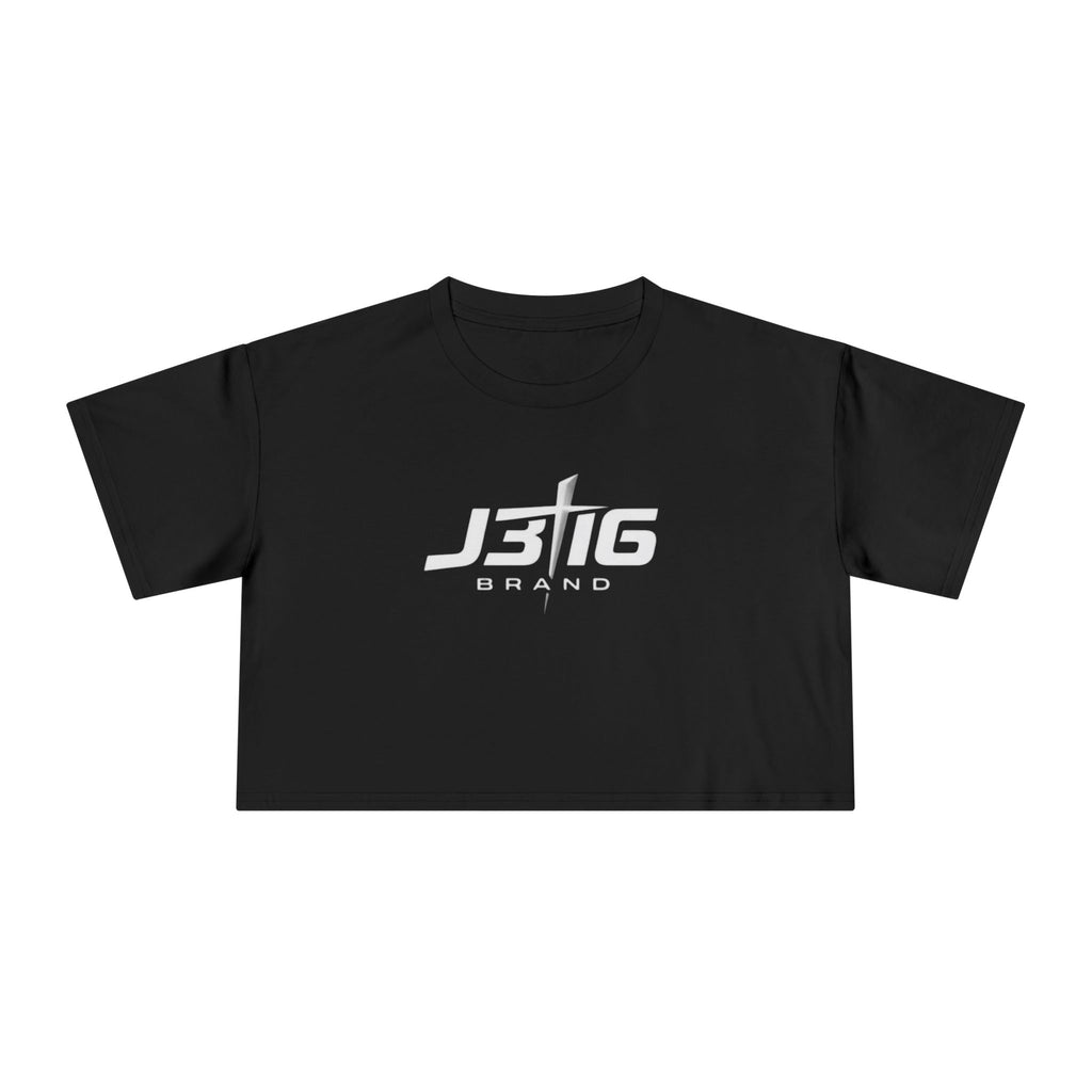 J316 women’s basic logo crop top