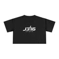 J316 women’s basic logo crop top