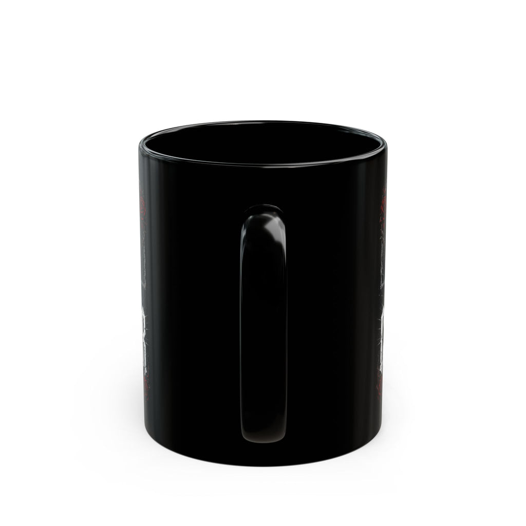 Be a Conqueror Black Mug