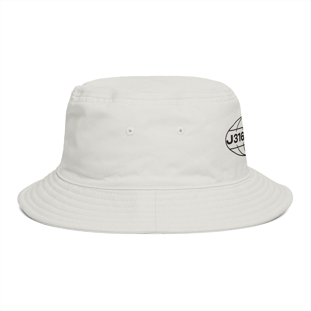 J316 Globe Logo Bucket Hat