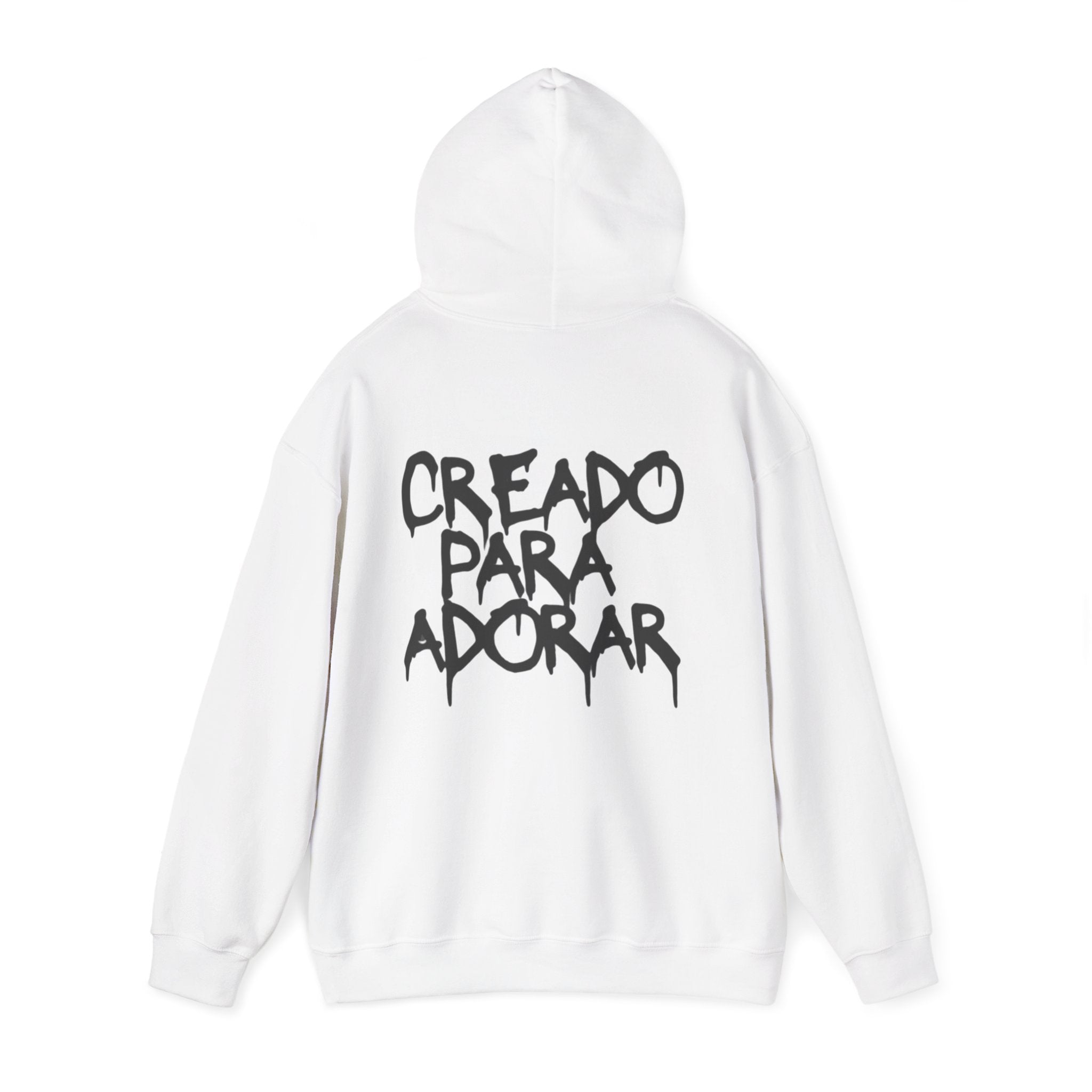 Hoodie - "Creado Para Adorar" Streetwear Christian Hoodie