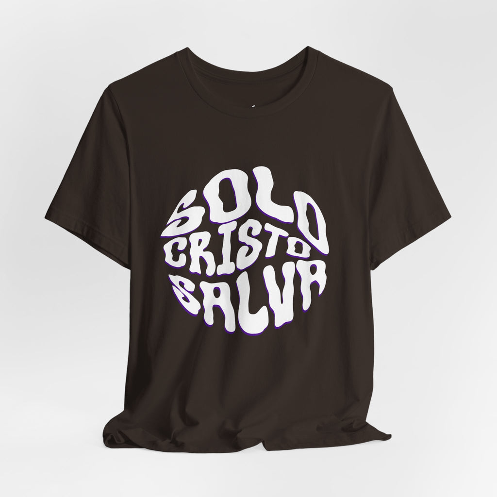 J316 Solo Cristo Salva Dark Shirt