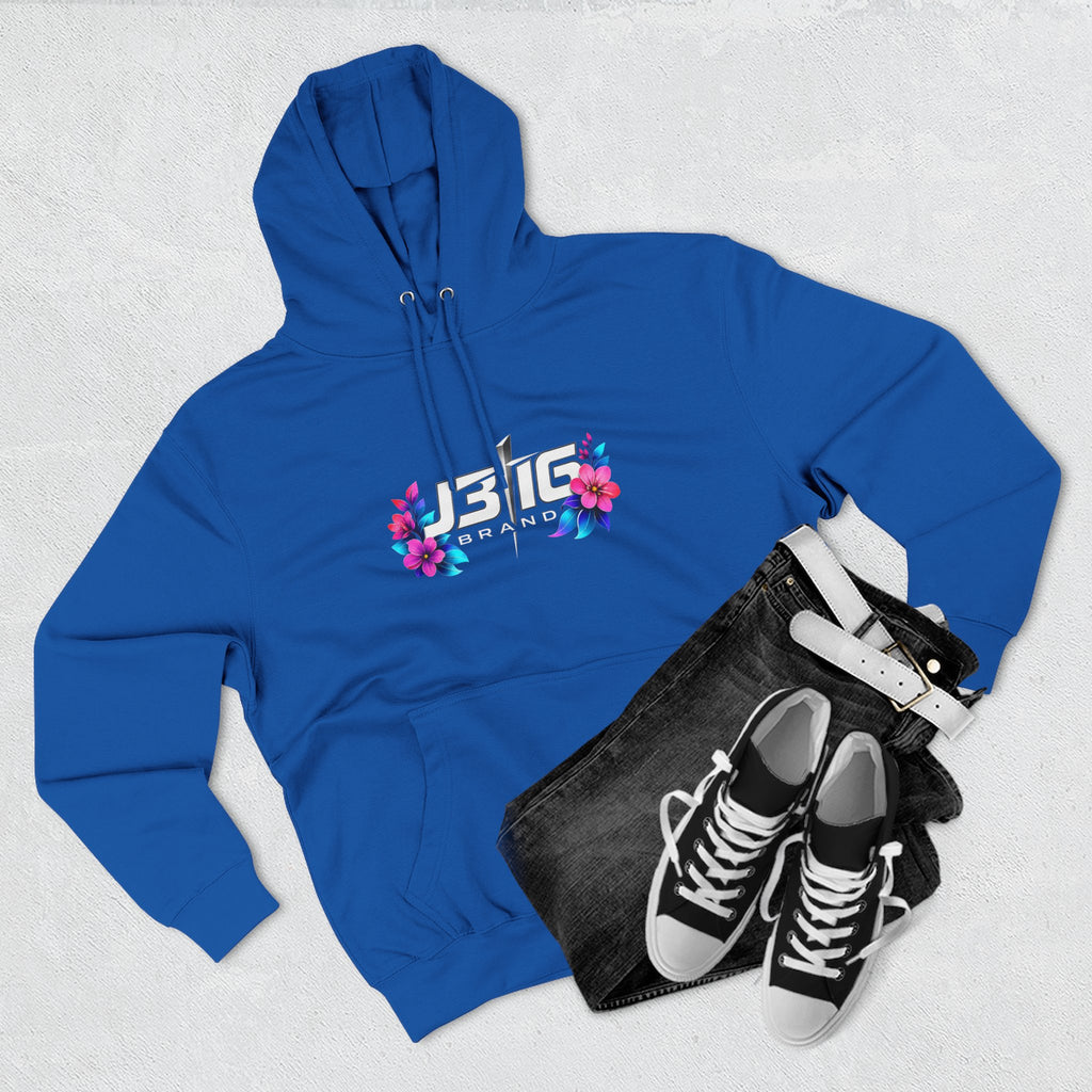 J316 Floral Logo Hoodie dark