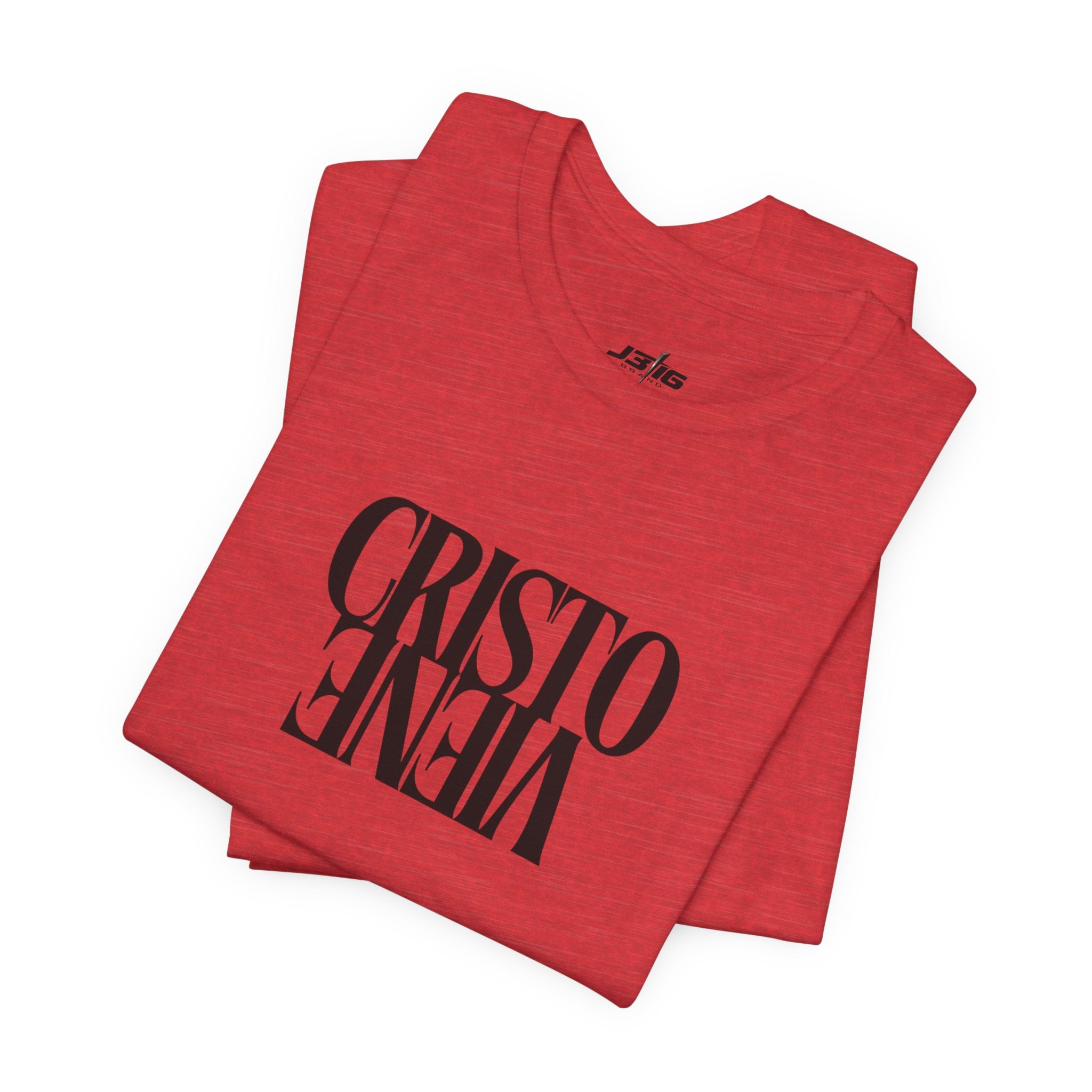 Cristo Viene Tee — Religious Faith Christian Graphic T-Shirt