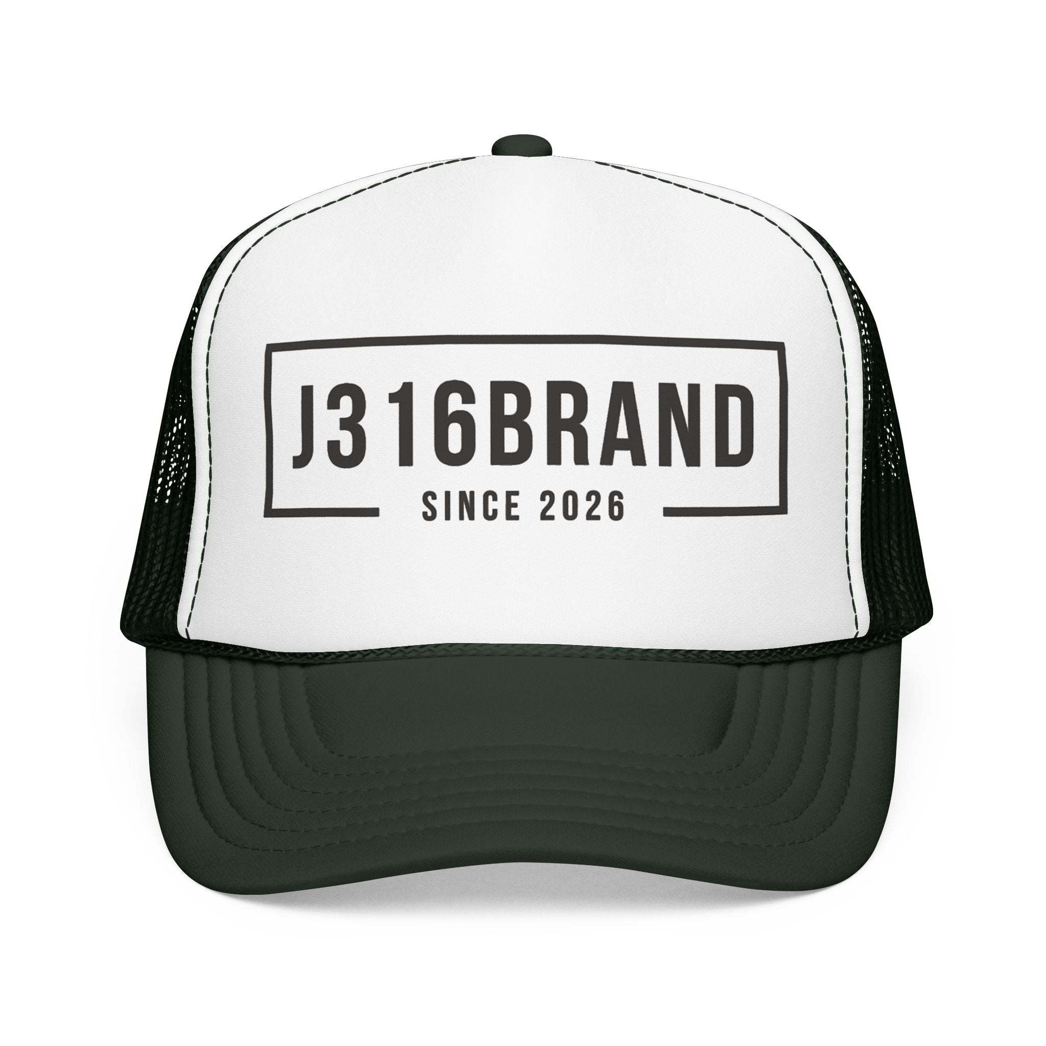 J316BRAND Trucker Hat – Foam Mesh Cap "Since 2020"