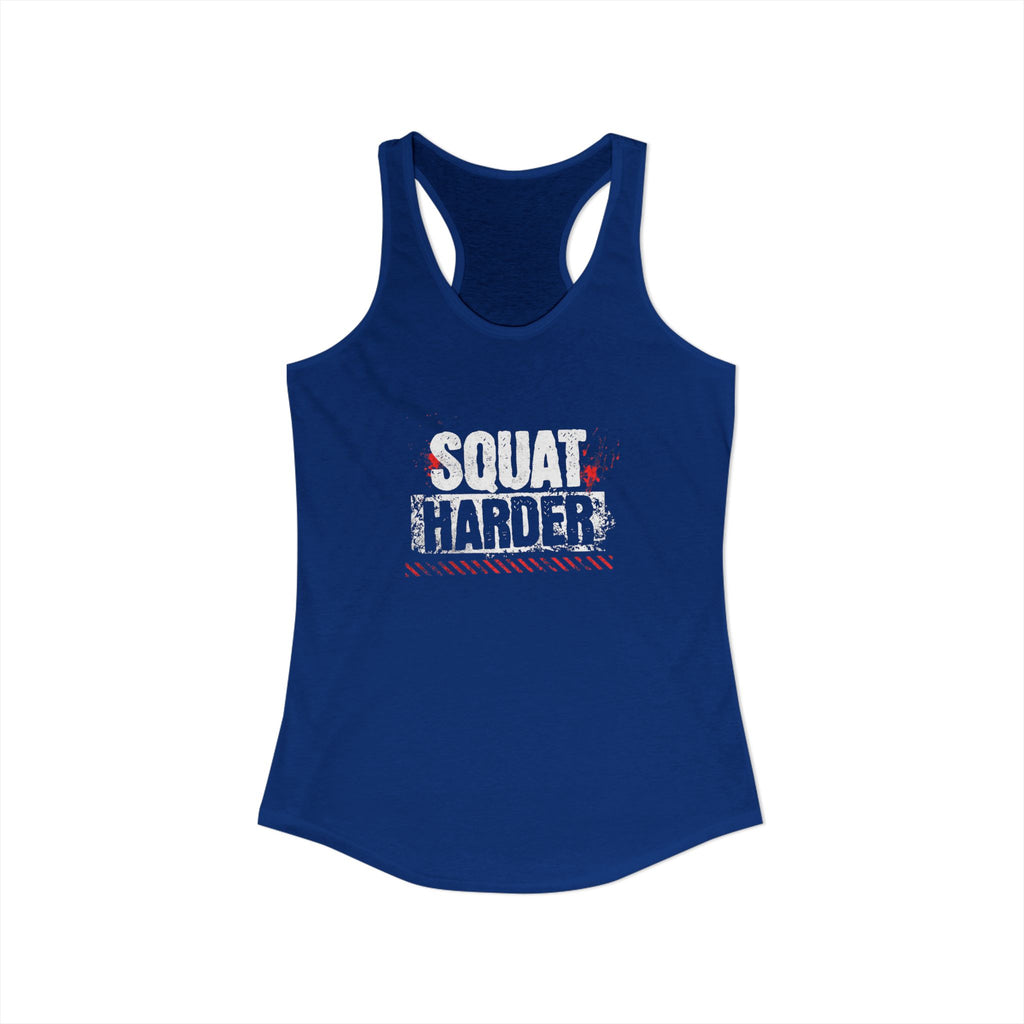J316 Squat Harder Racerback