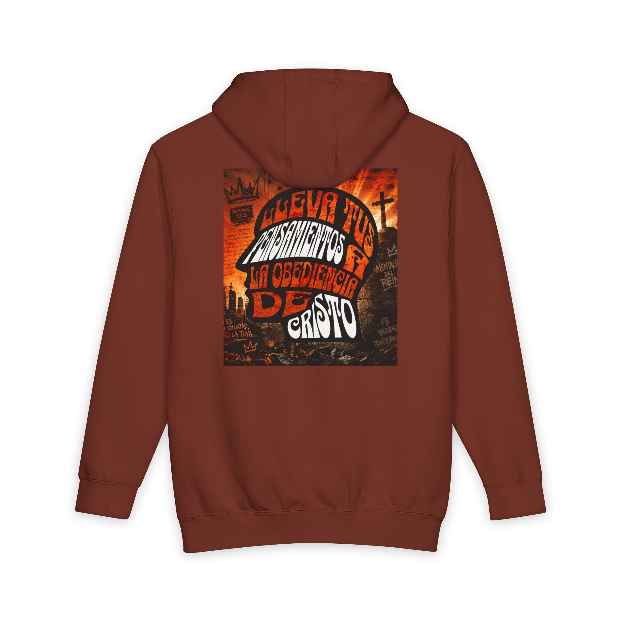 J316 2 Corintios 10:5 hoodie dark