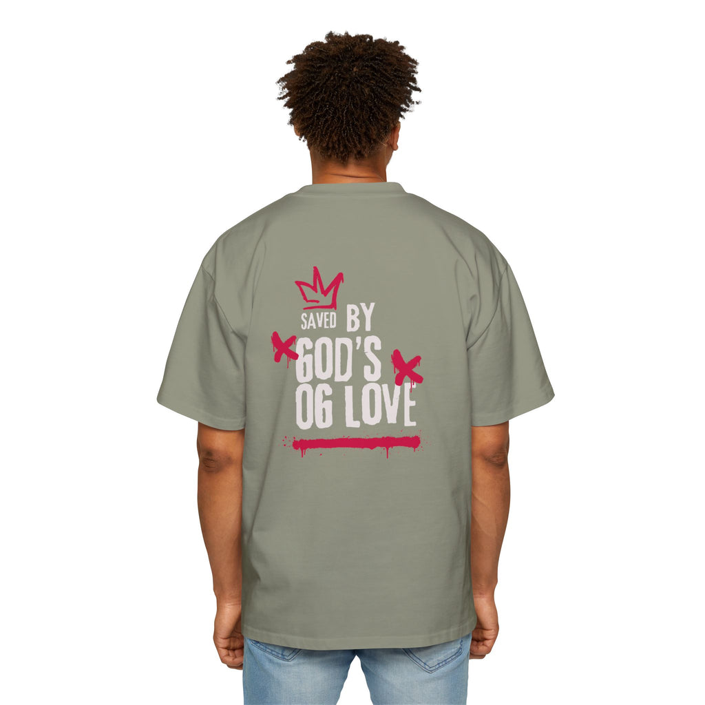 J316 Saved by Gods OG Love Oversized Dark