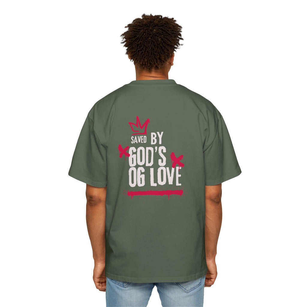 J316 Saved by Gods OG Love Oversized Dark