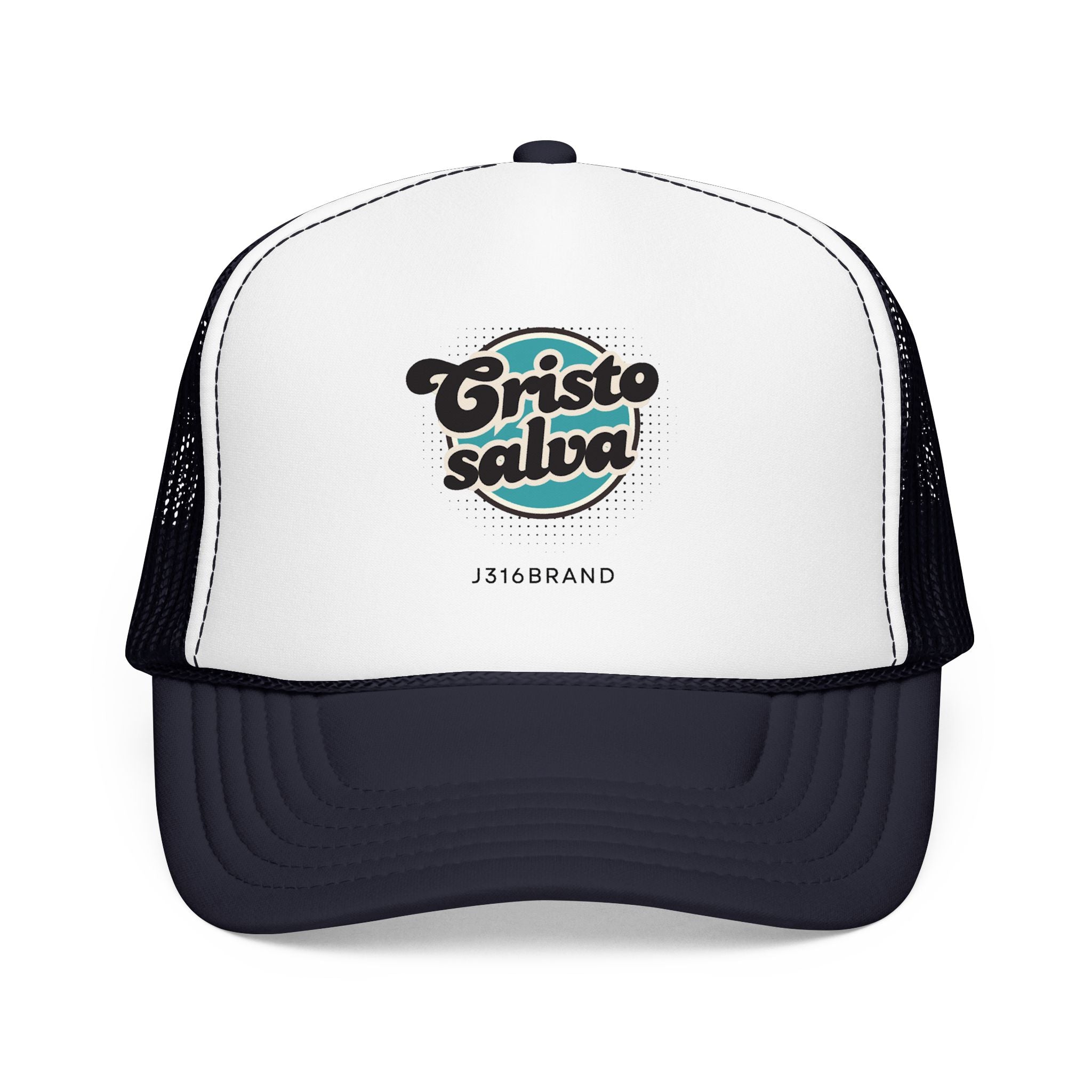 Cristo Salva Foam Trucker Hat