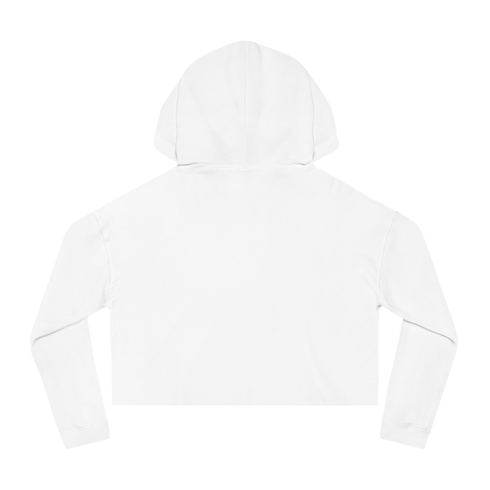 J316 Floral logo Cropped Hoodie Hooded