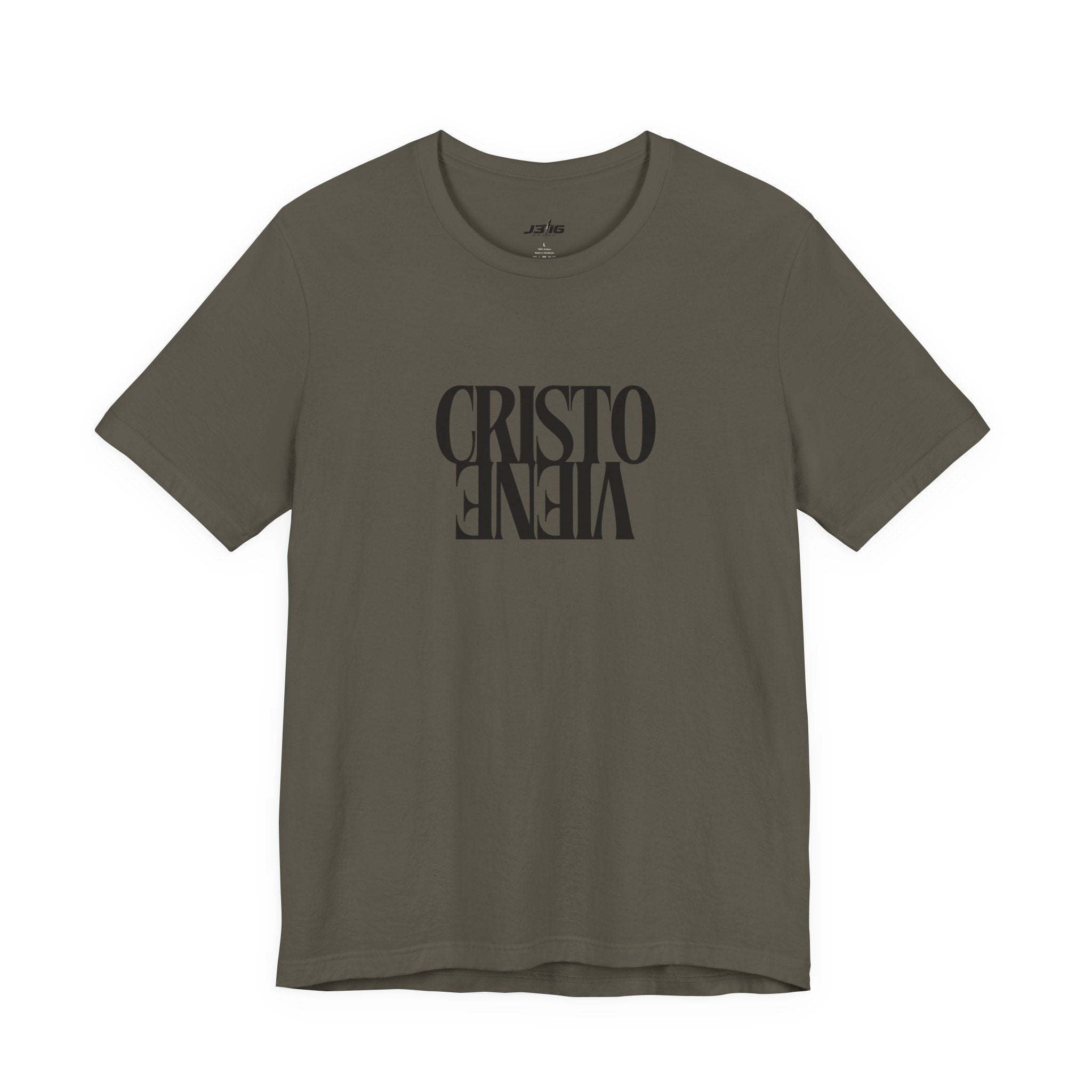 Cristo Viene Tee — Religious Faith Christian Graphic T-Shirt