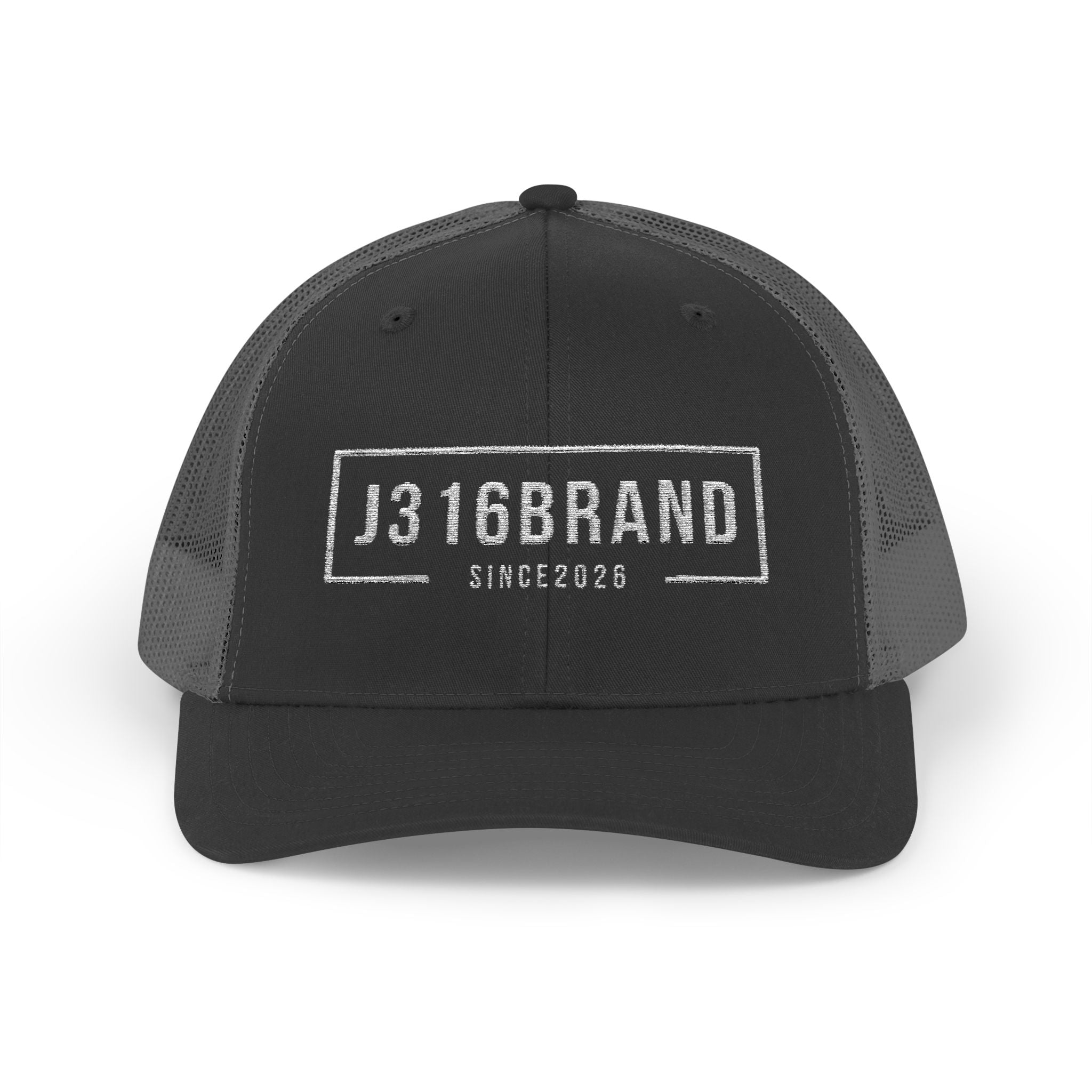 J316 Minimalist Snapback Trucker Cap