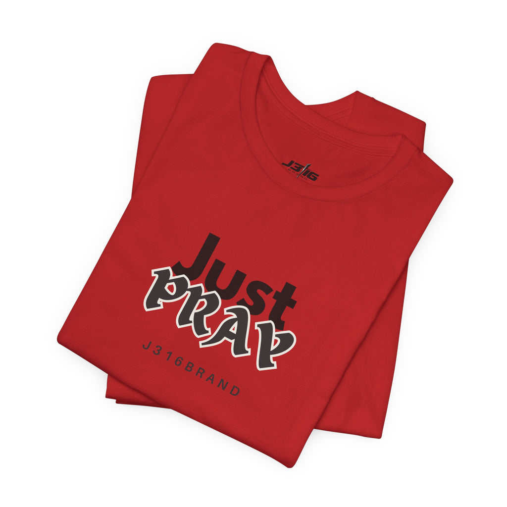 Just Pray T-Shirt — Minimal Faith Graphic Tee