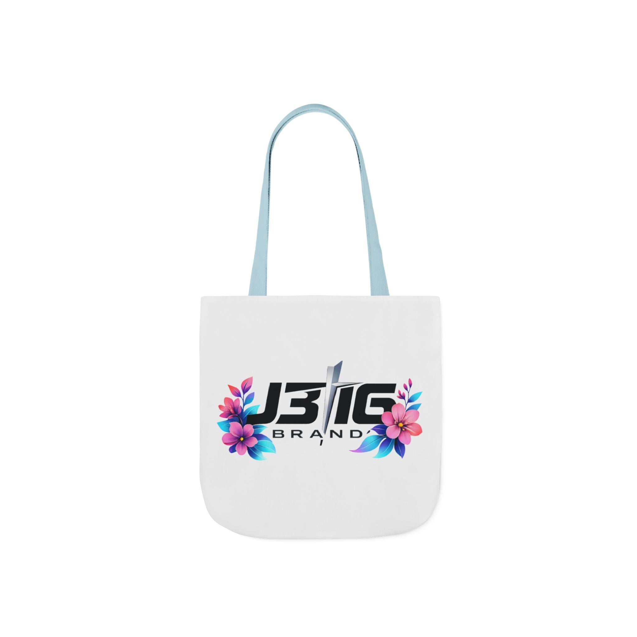 J316 Brand Floral logo canvas tote