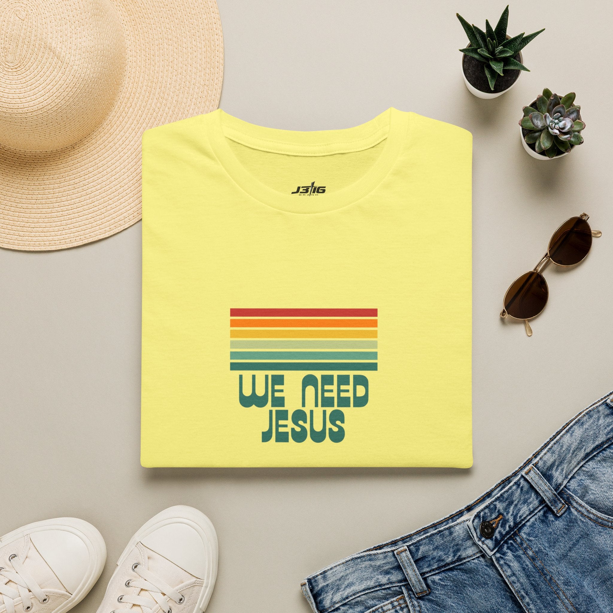 J316 We Need Jesus Shirt