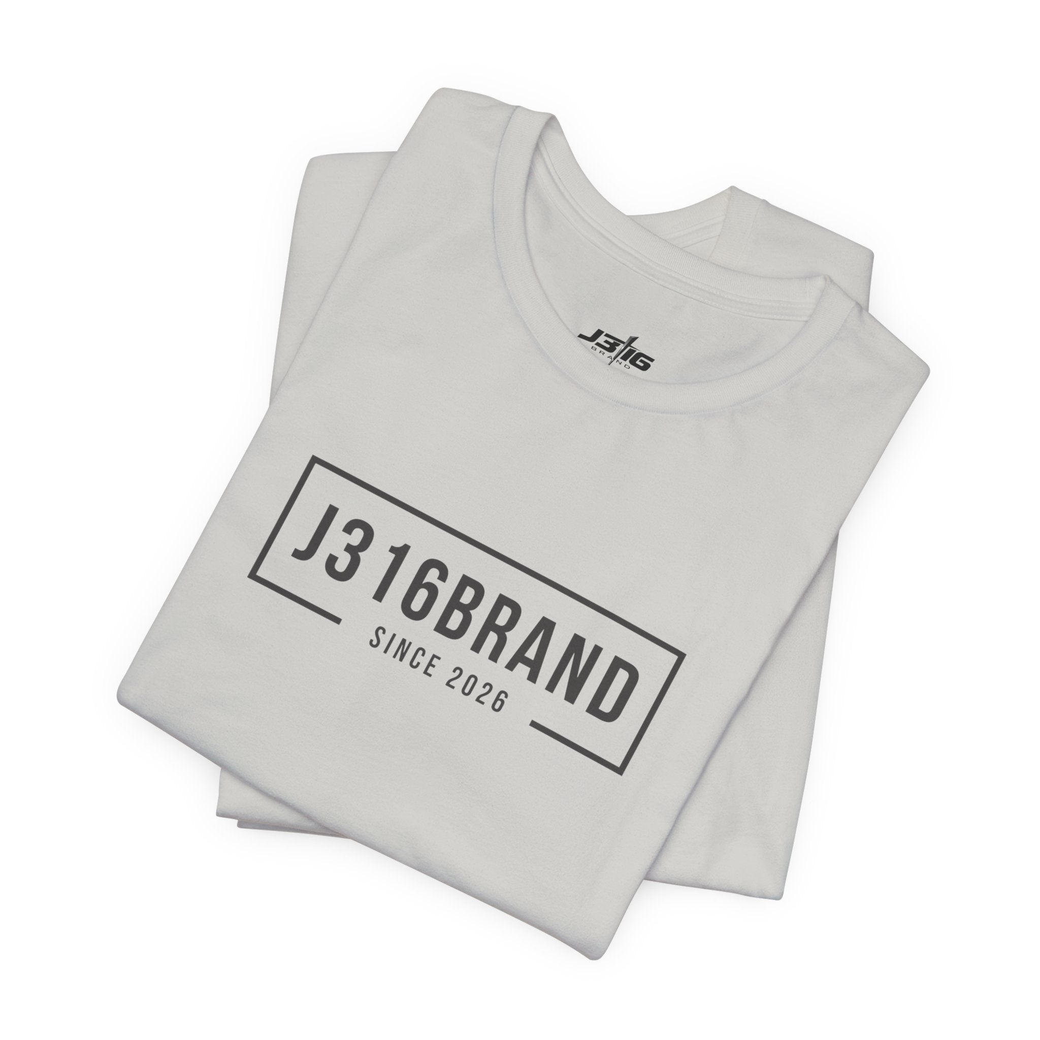 J316BRAND Graphic Tee — Minimal Box Logo T-Shirt
