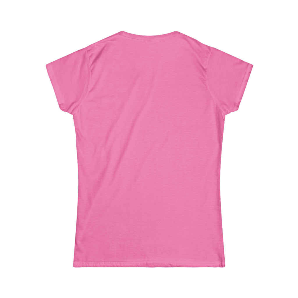 JBLG Floral Logo Women's Tee — Minimal Retro Band Style Graphic Shirt