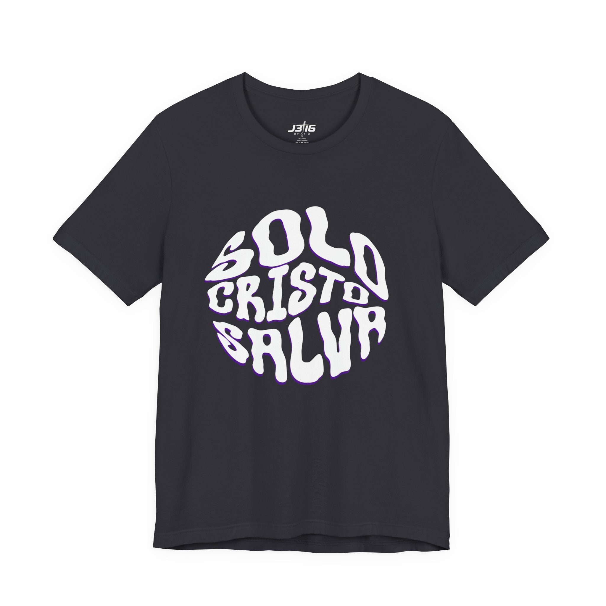 J316 Solo Cristo Salva Dark Shirt