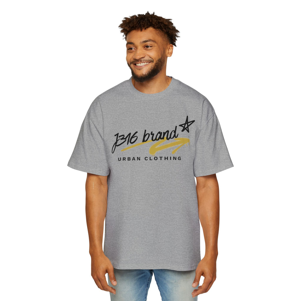 'Saved By God's Love' Oversized Men's Tee — J316 Urban Clothing Graphic T‑Shirt