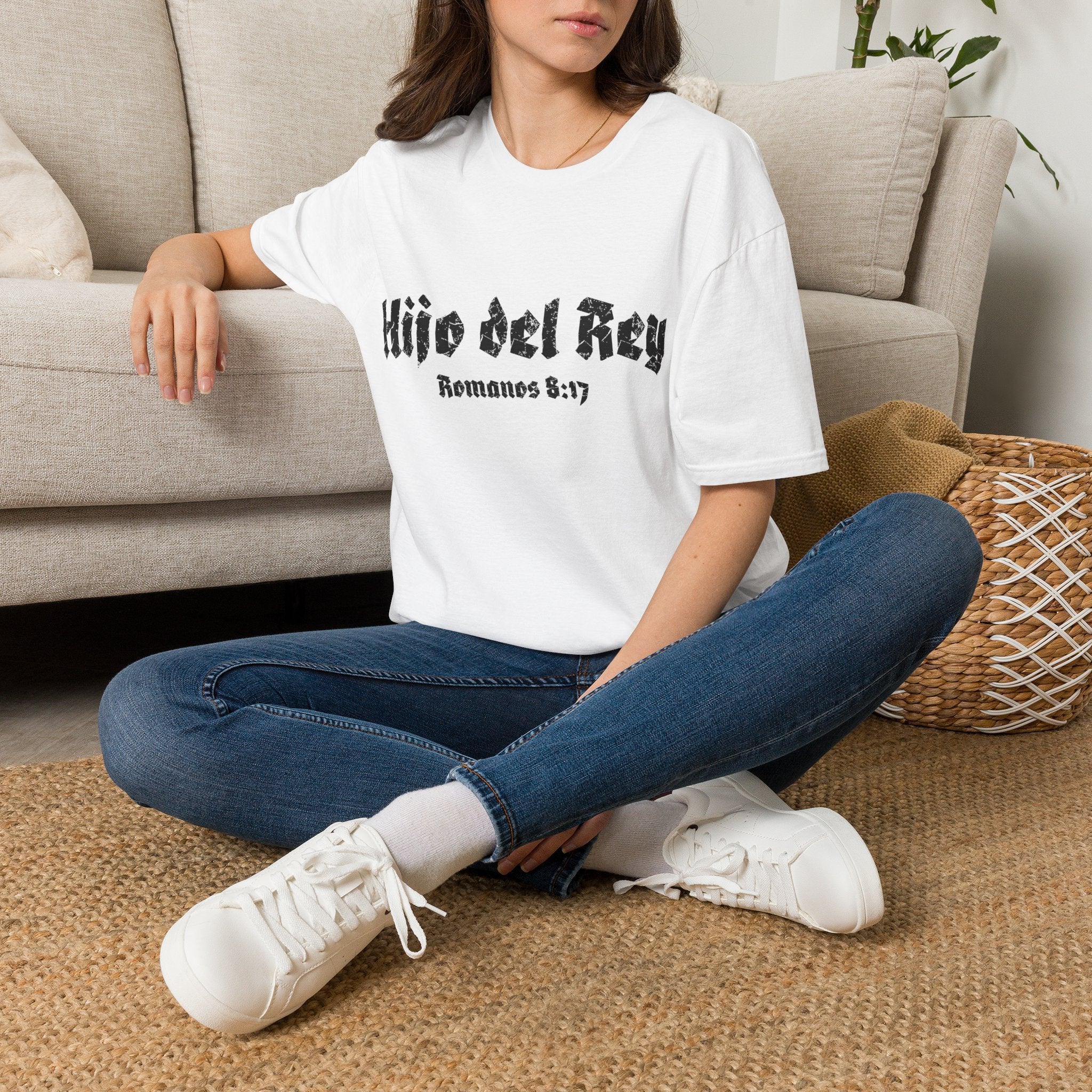 Hijo del Rey T-Shirt – Romans 8:17 Spanish Christian Faith Tee