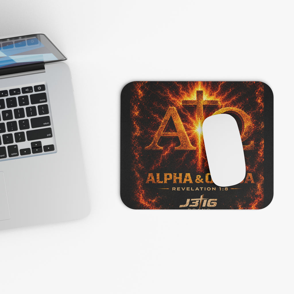 J316 Alpha & Omega Mouse Pad