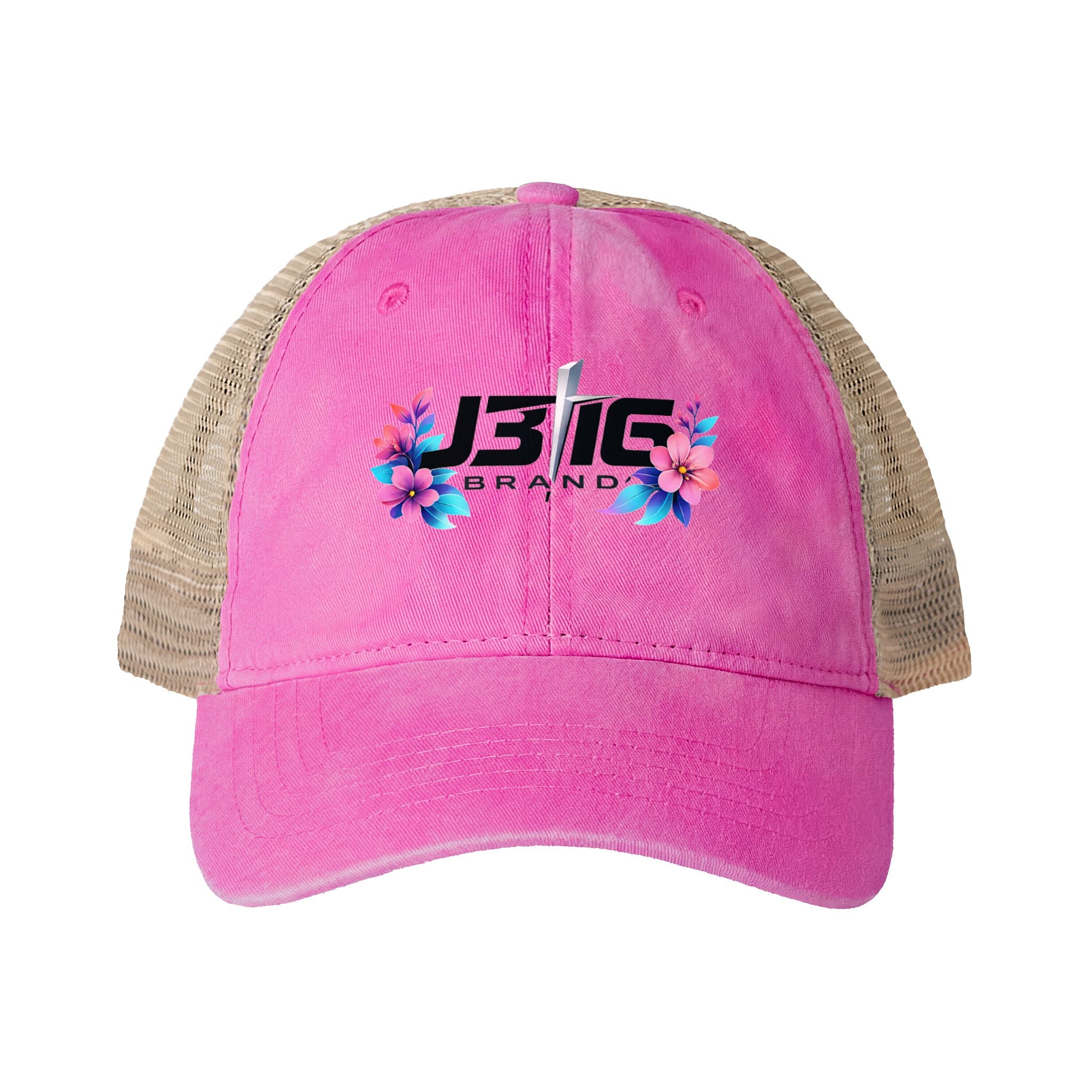 Women's Washed Mesh-Back Cap