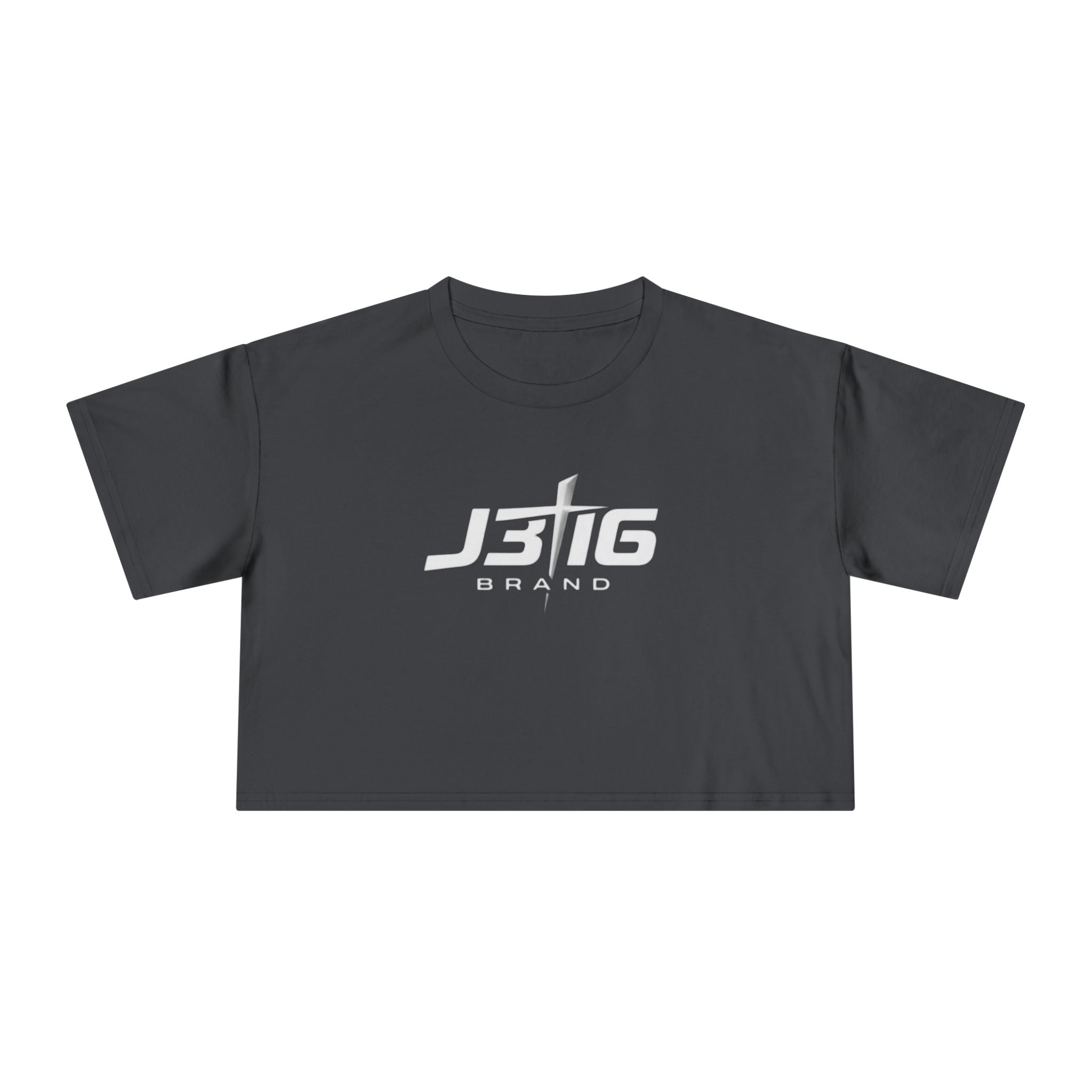 J316 women’s basic logo crop top
