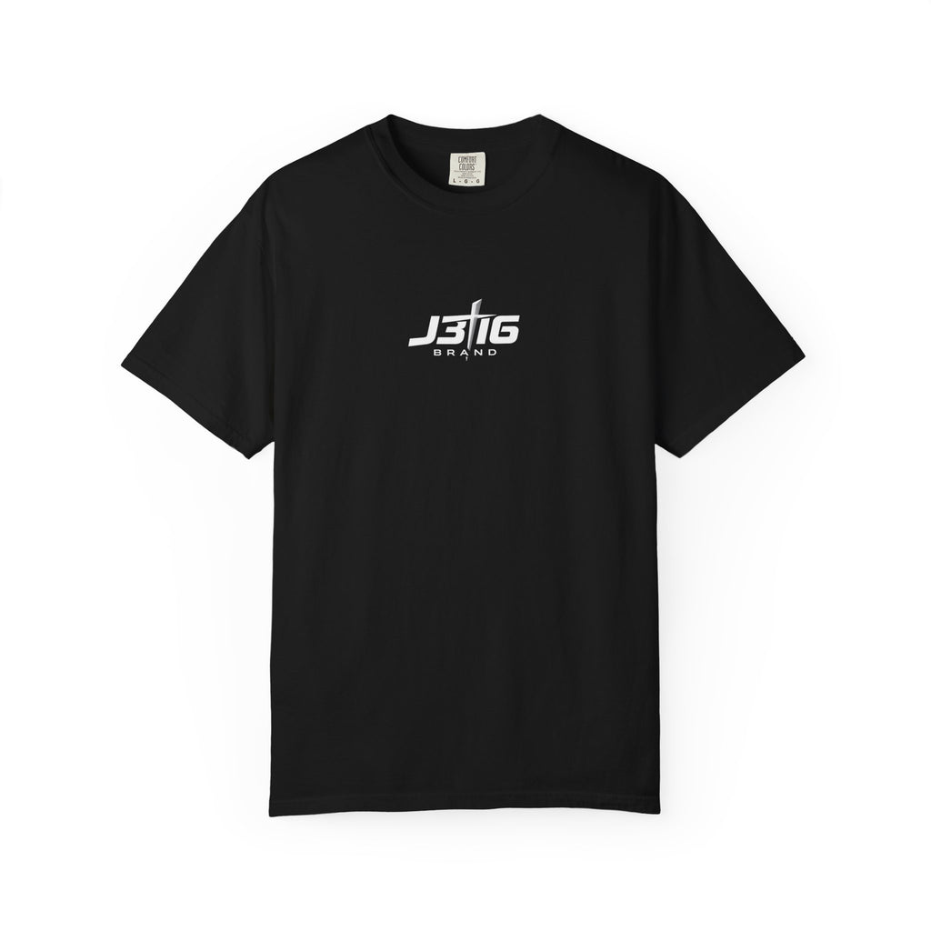 Religious Graphic T-Shirt — "Cristo Mi Redentor" Street Art Design
