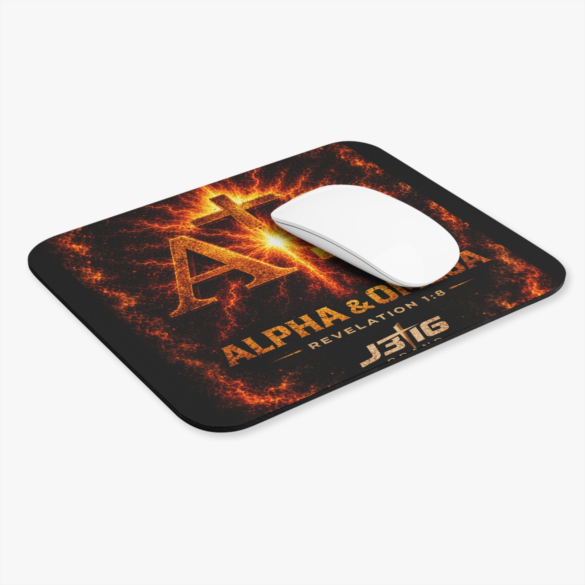 J316 Alpha & Omega Mouse Pad