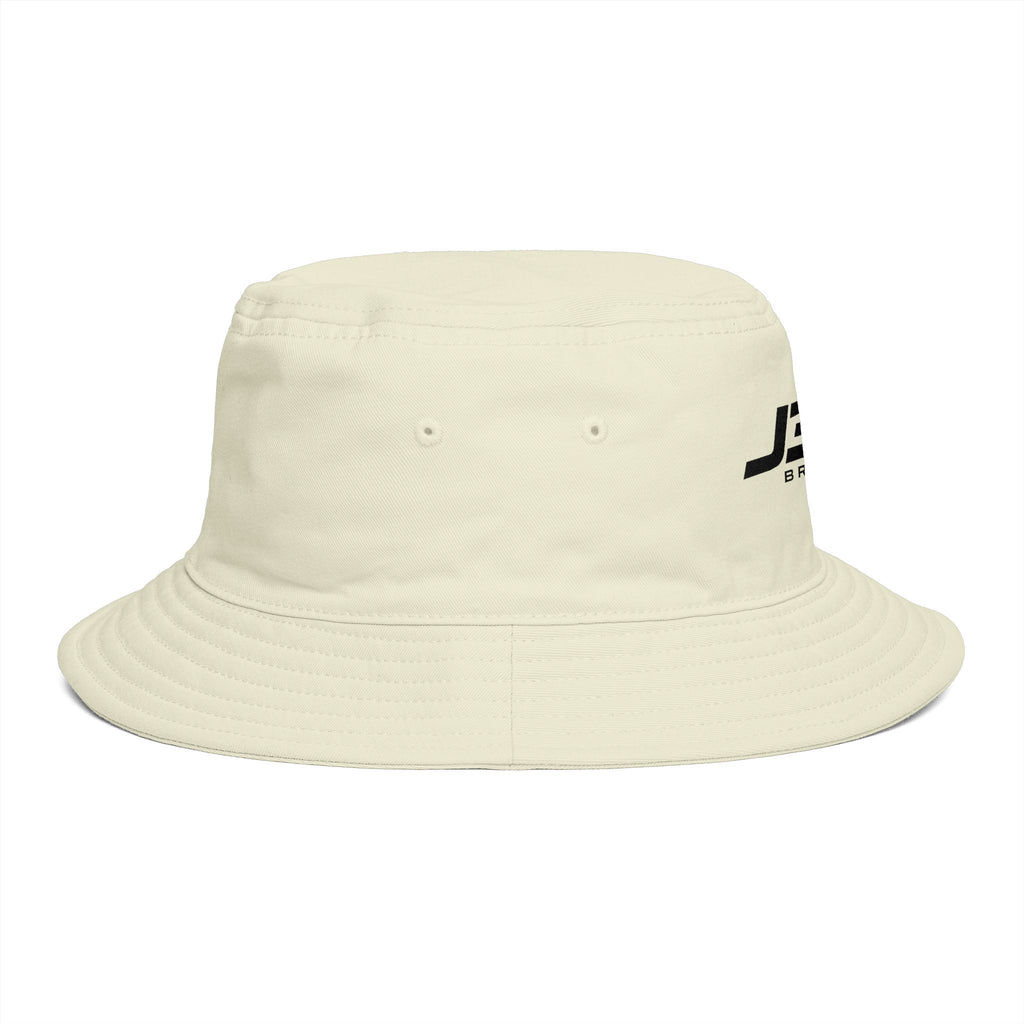 Minimalist JBIG Logo Bucket Hat — Casual Streetwear Sun Protection