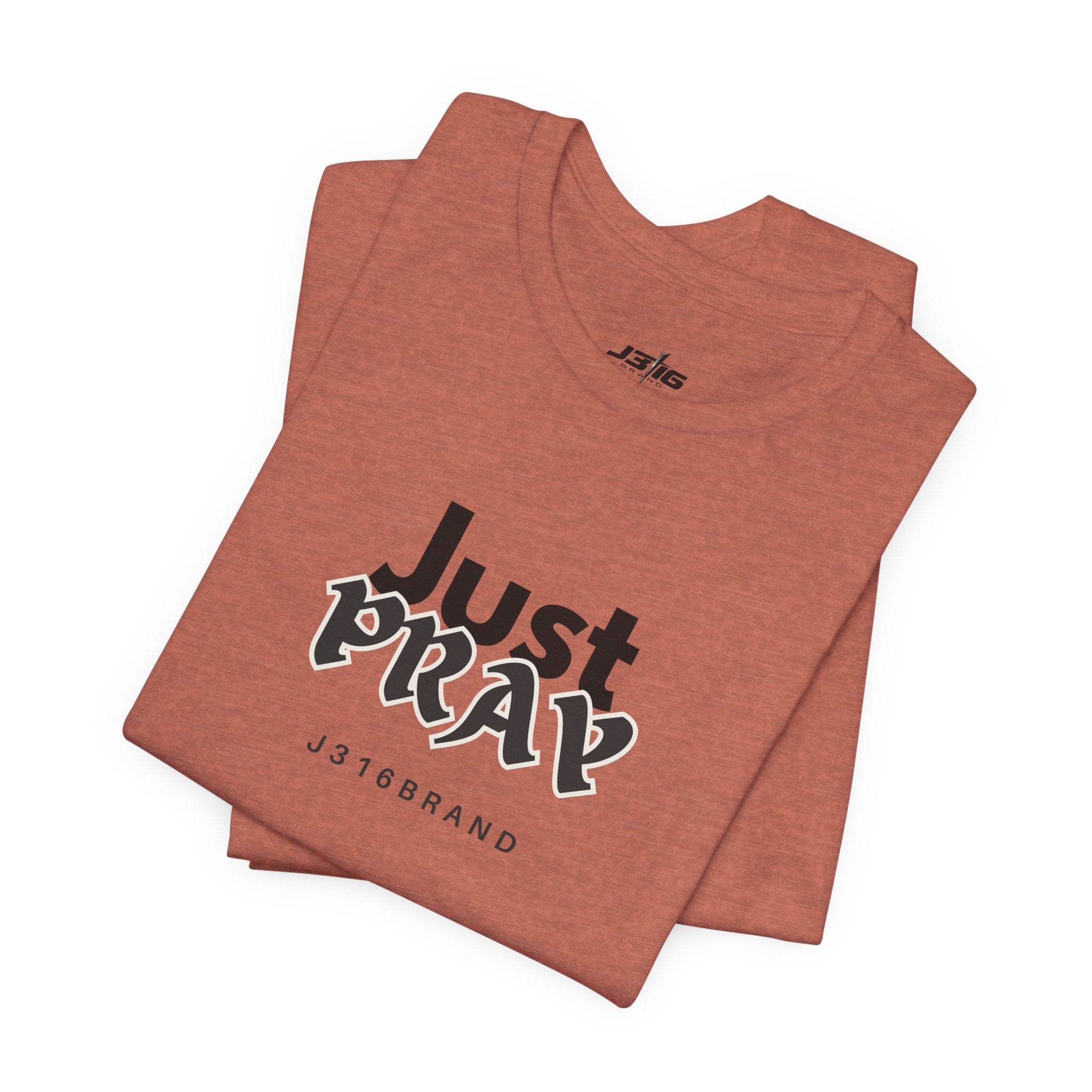 Just Pray T-Shirt — Minimal Faith Graphic Tee