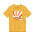 Dios Es Luz T‑Shirt – Retro Sunrise Christian Faith Tee