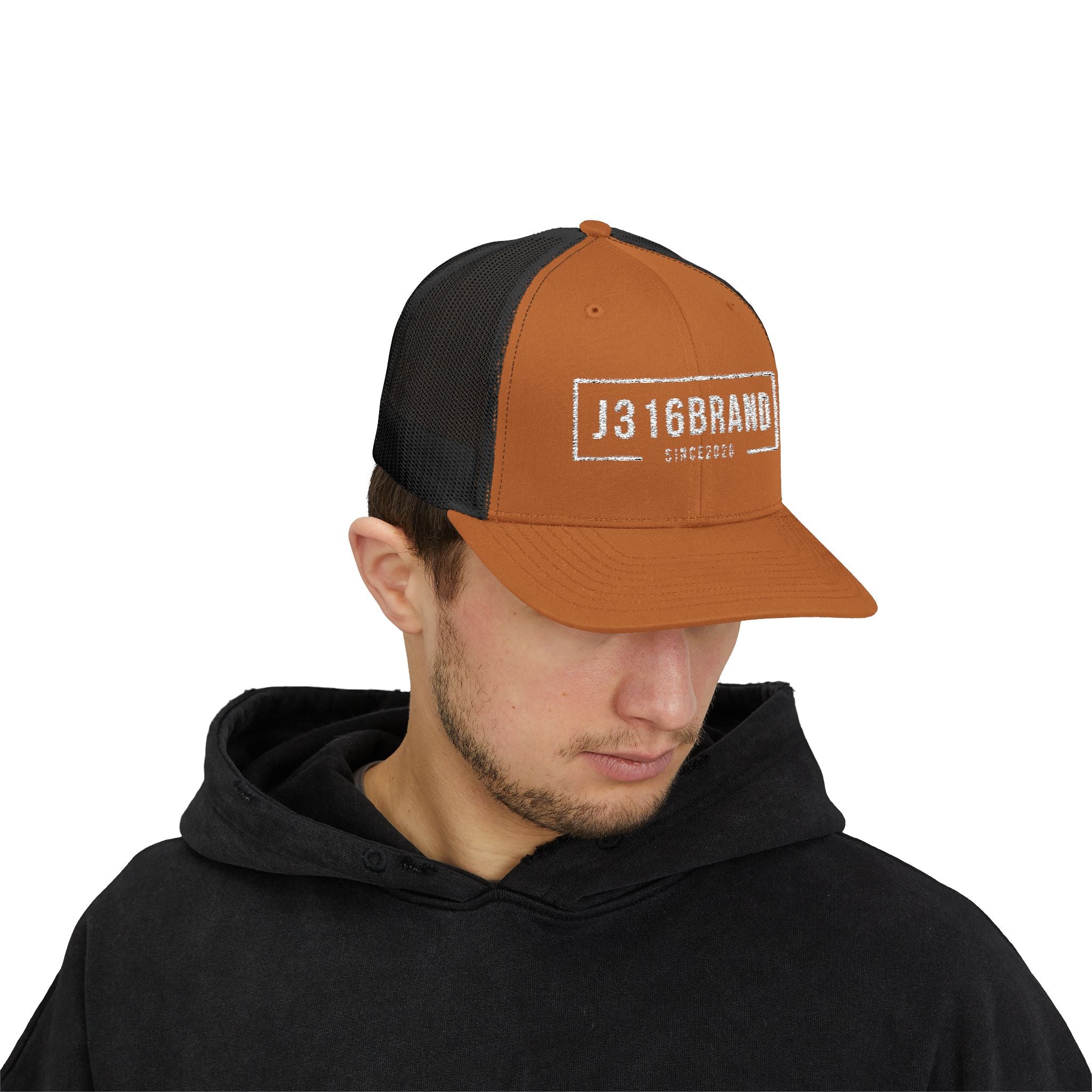 J316 Minimalist Snapback Trucker Cap