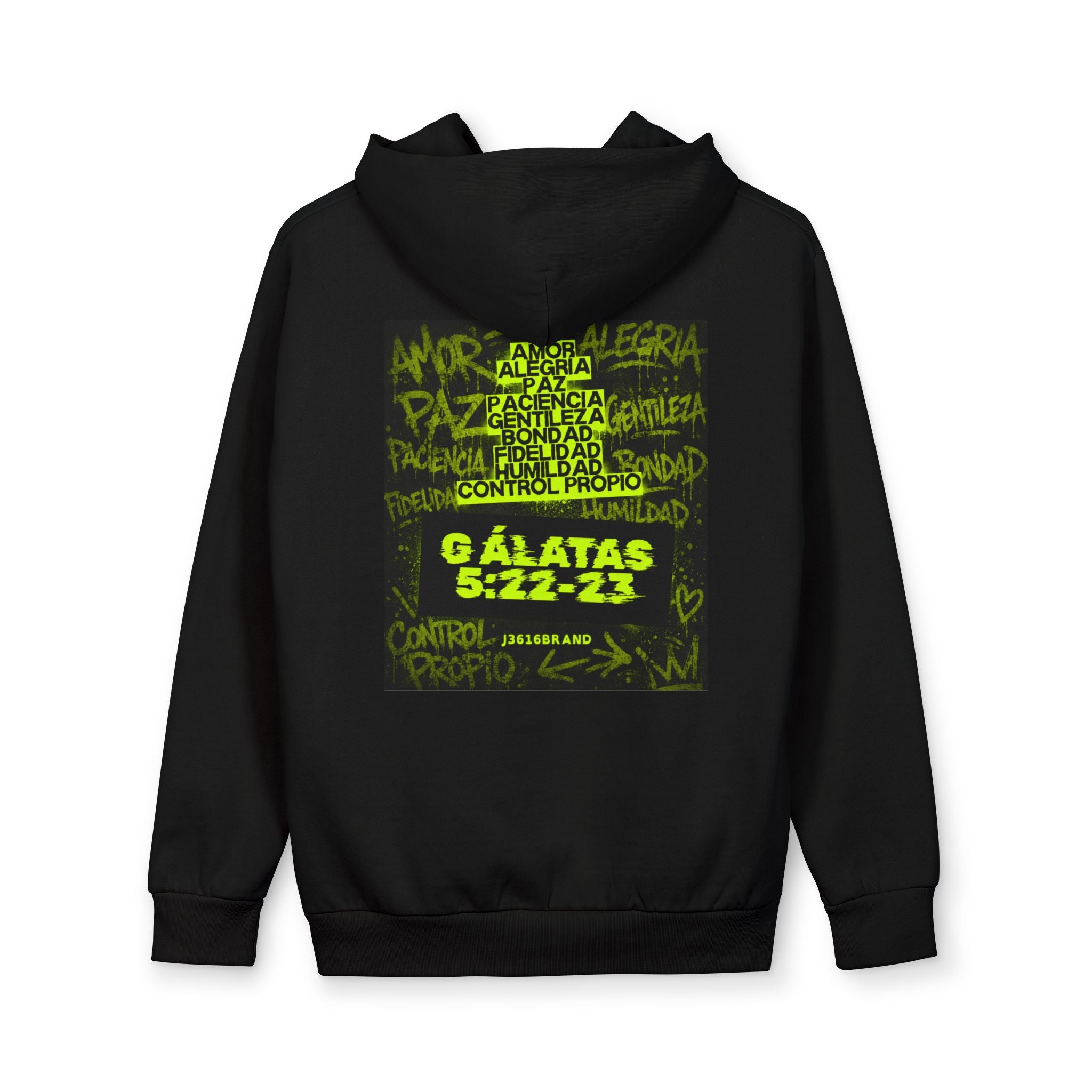 J316 Gálatas 5:22-23 Hoodie