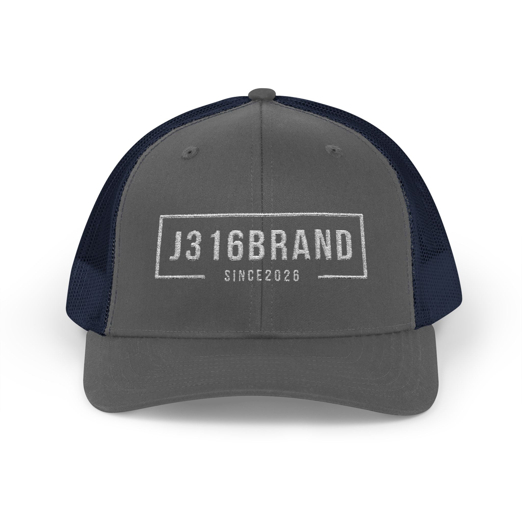 J316 Minimalist Snapback Trucker Cap