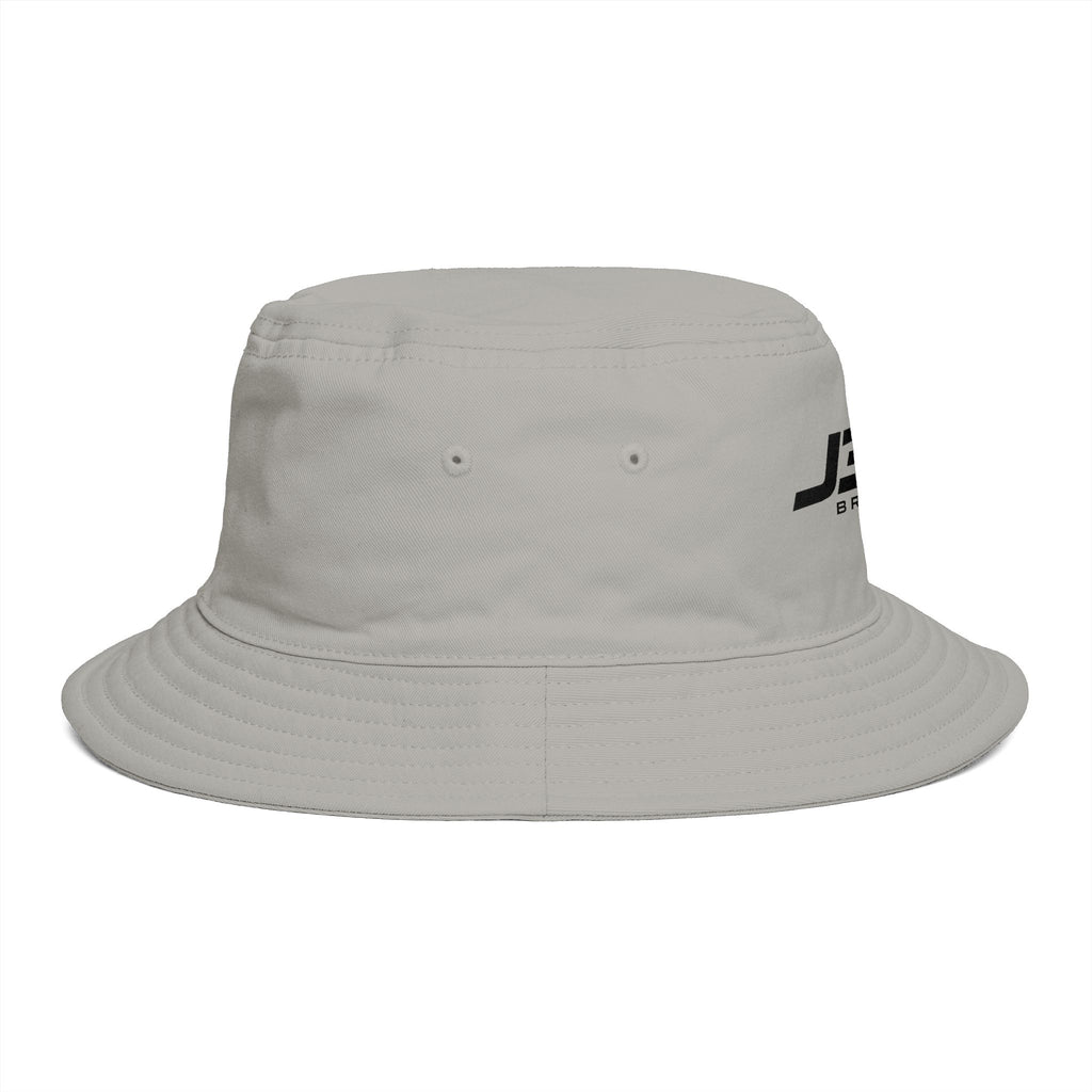 Minimalist JBIG Logo Bucket Hat — Casual Streetwear Sun Protection