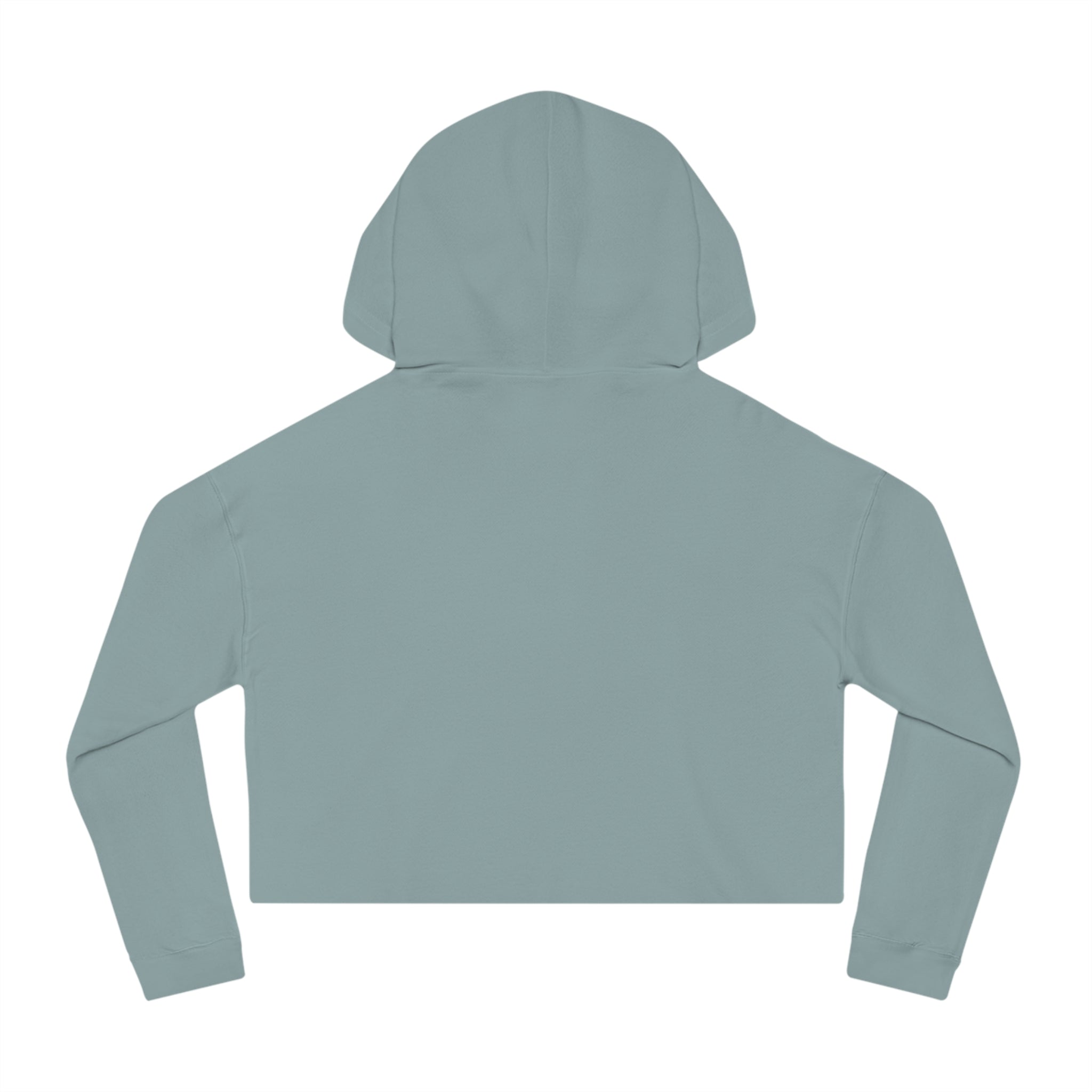 J316 Floral logo Cropped Hoodie Hooded