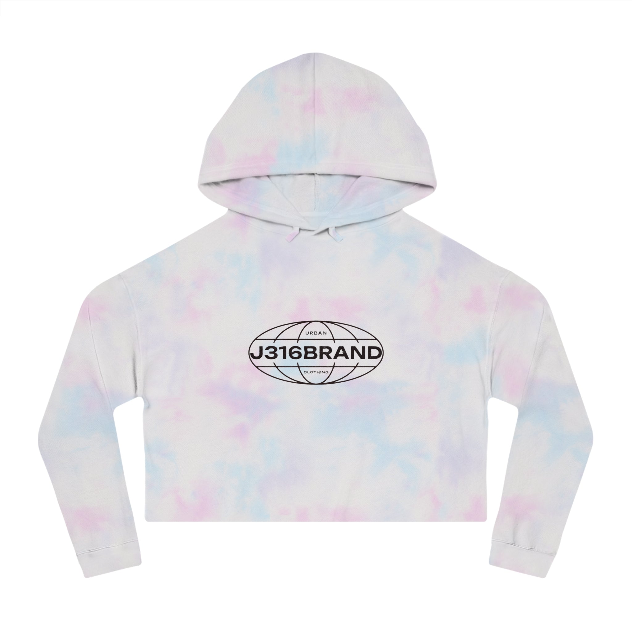J316 Esfuérzate y se Valiente Cropped Hoodie