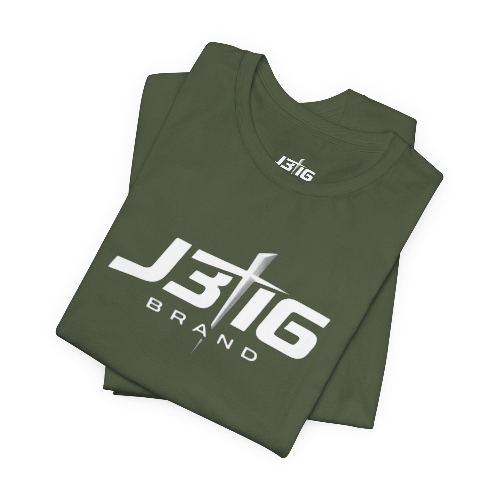 J3T6 Brand Logo Tee - Men's Heathered Graphic T-Shirt