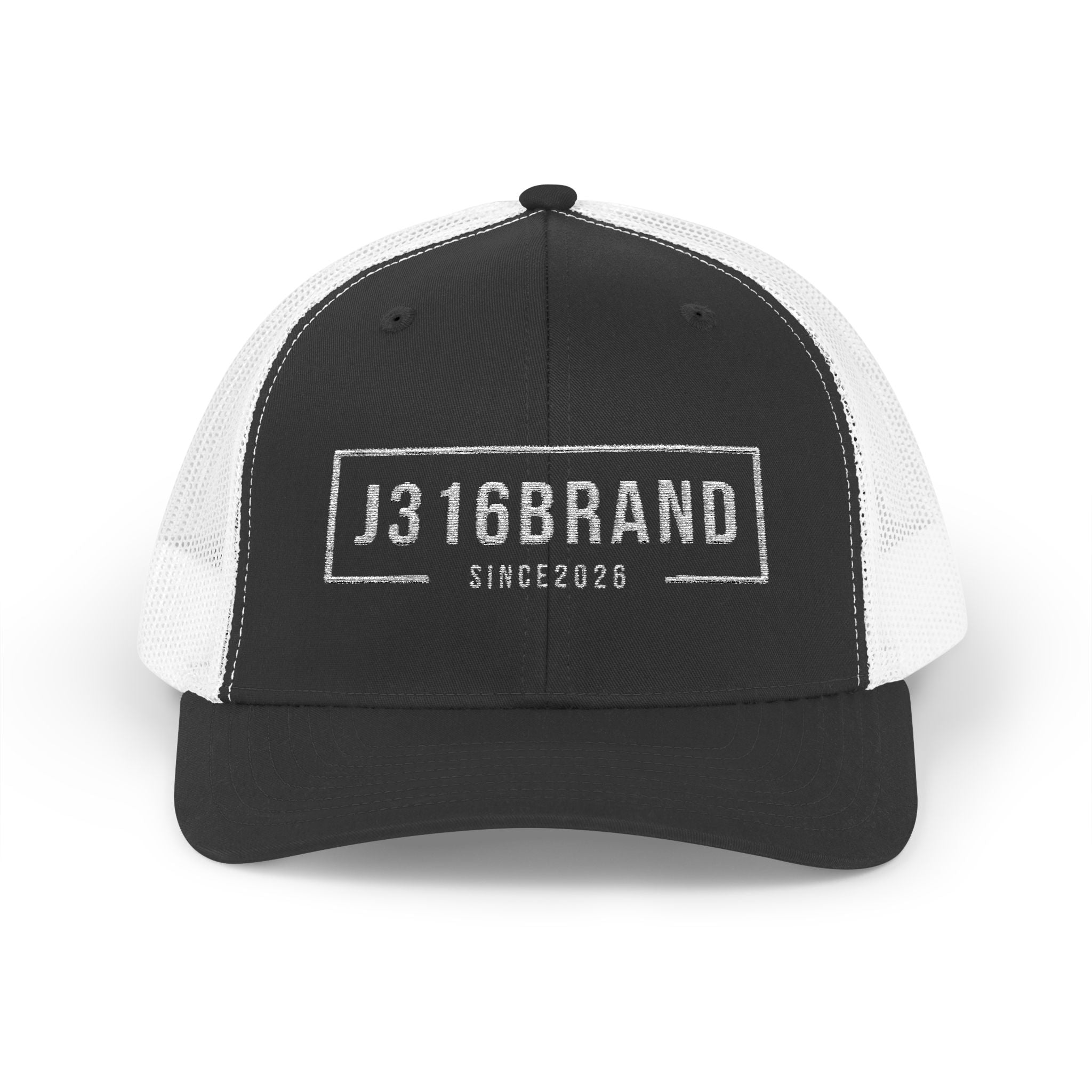 J316 Minimalist Snapback Trucker Cap