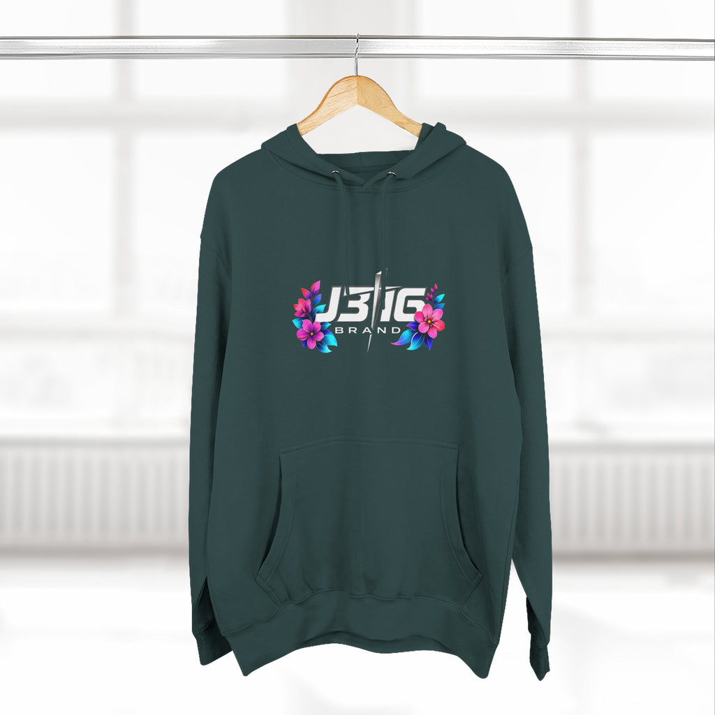 J316 Floral Logo Hoodie dark