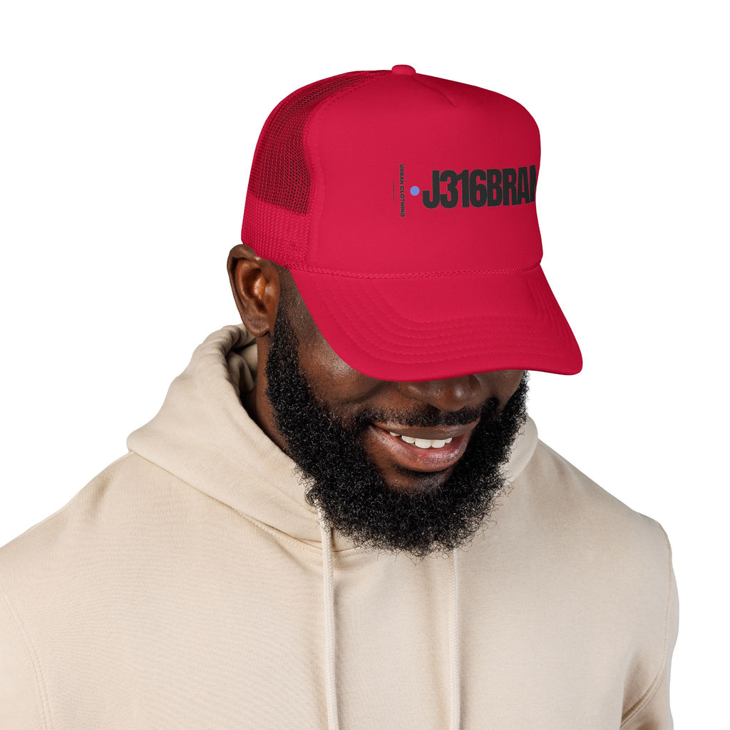 J316BRAND Foam Trucker Hat