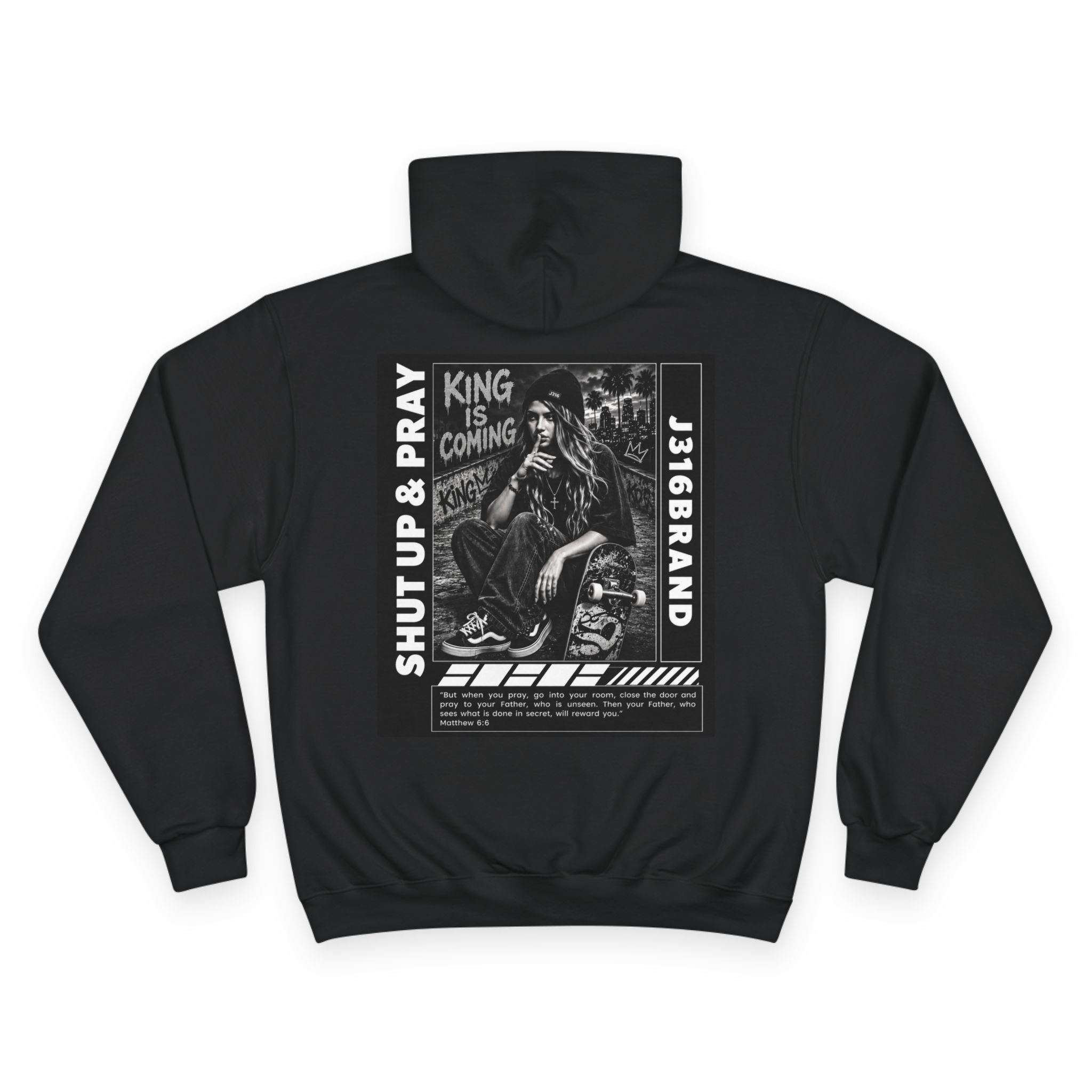 J316 Shut Up & Pray Hoodie