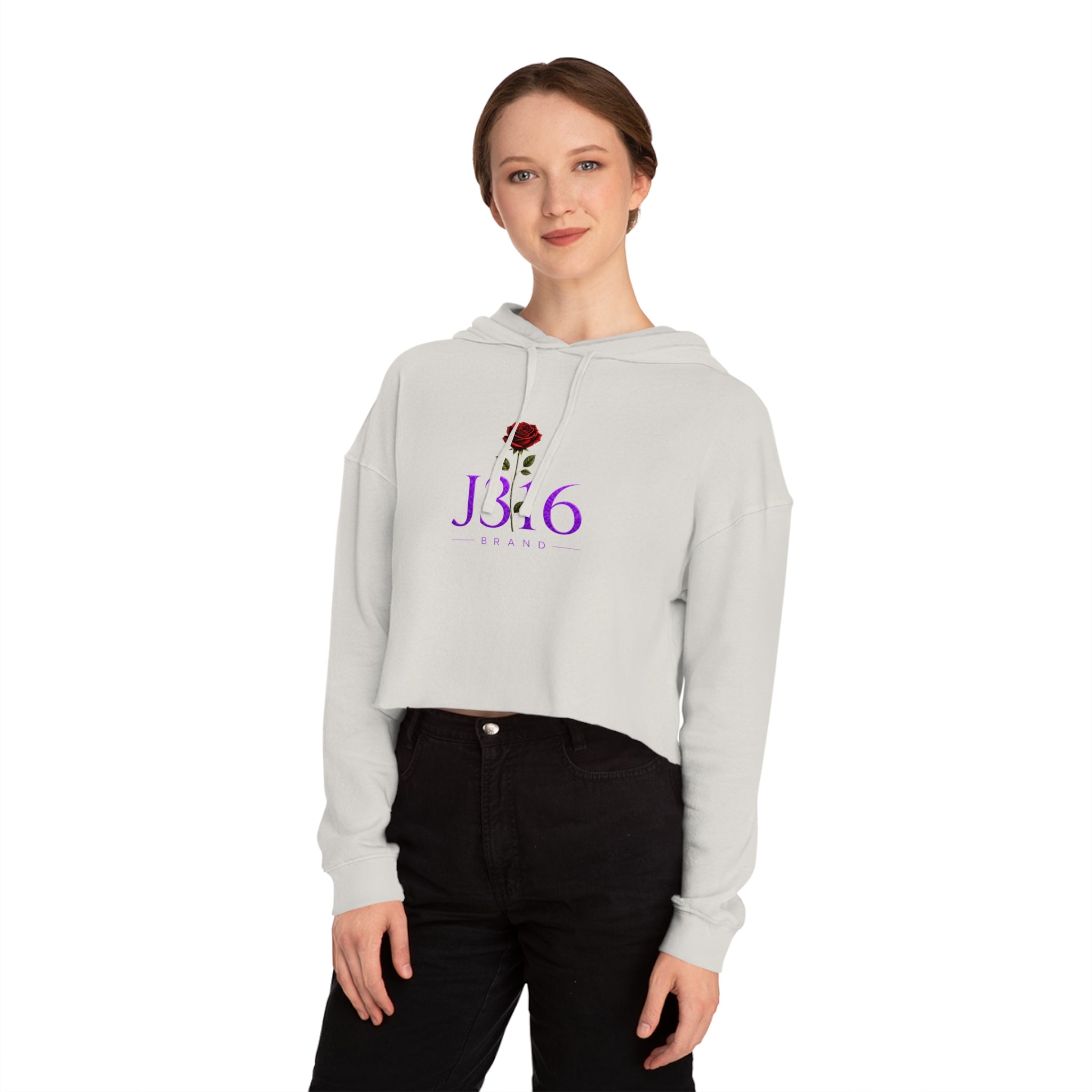 J316 Reborn Women's Crop Hoodie