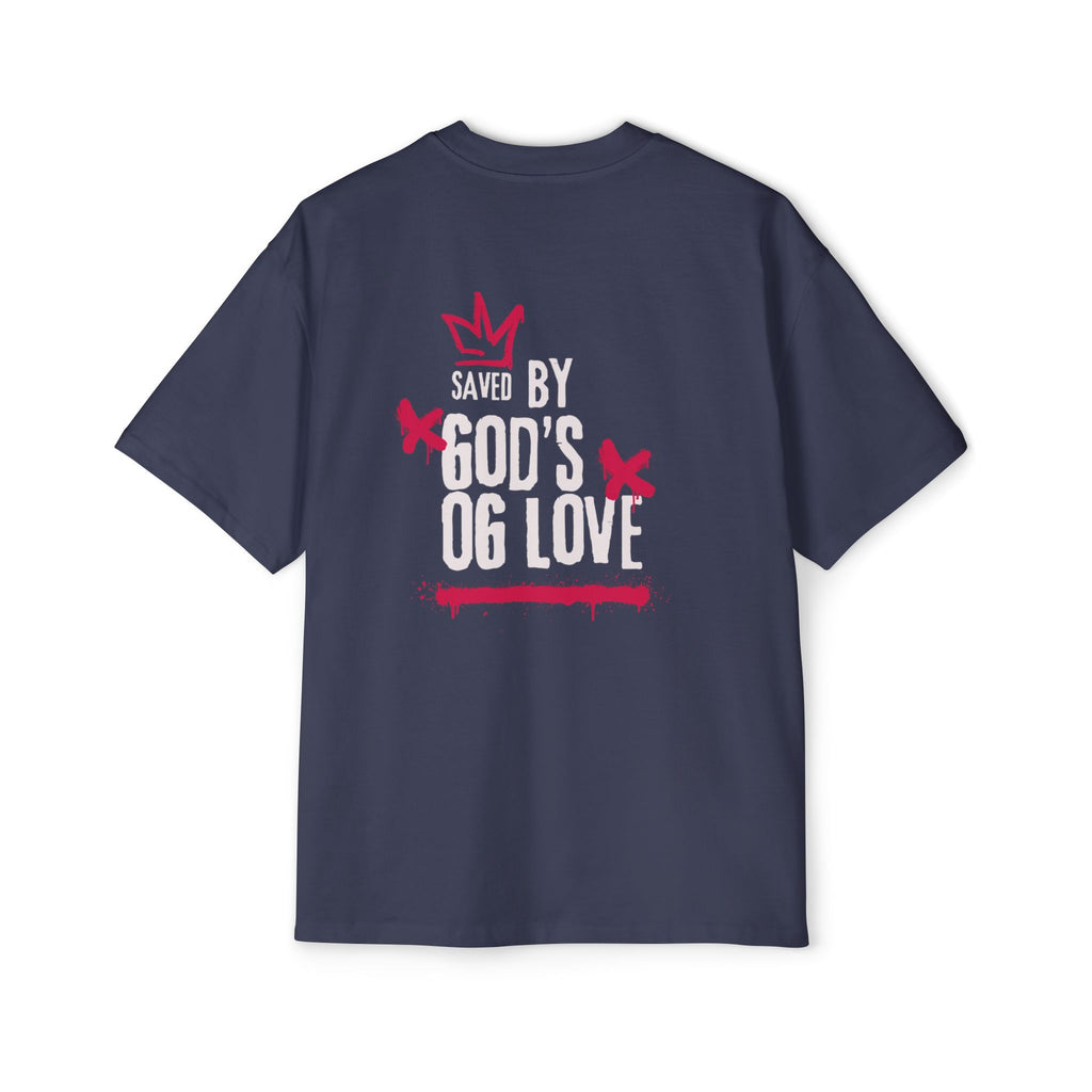 J316 Saved by Gods OG Love Oversized Dark