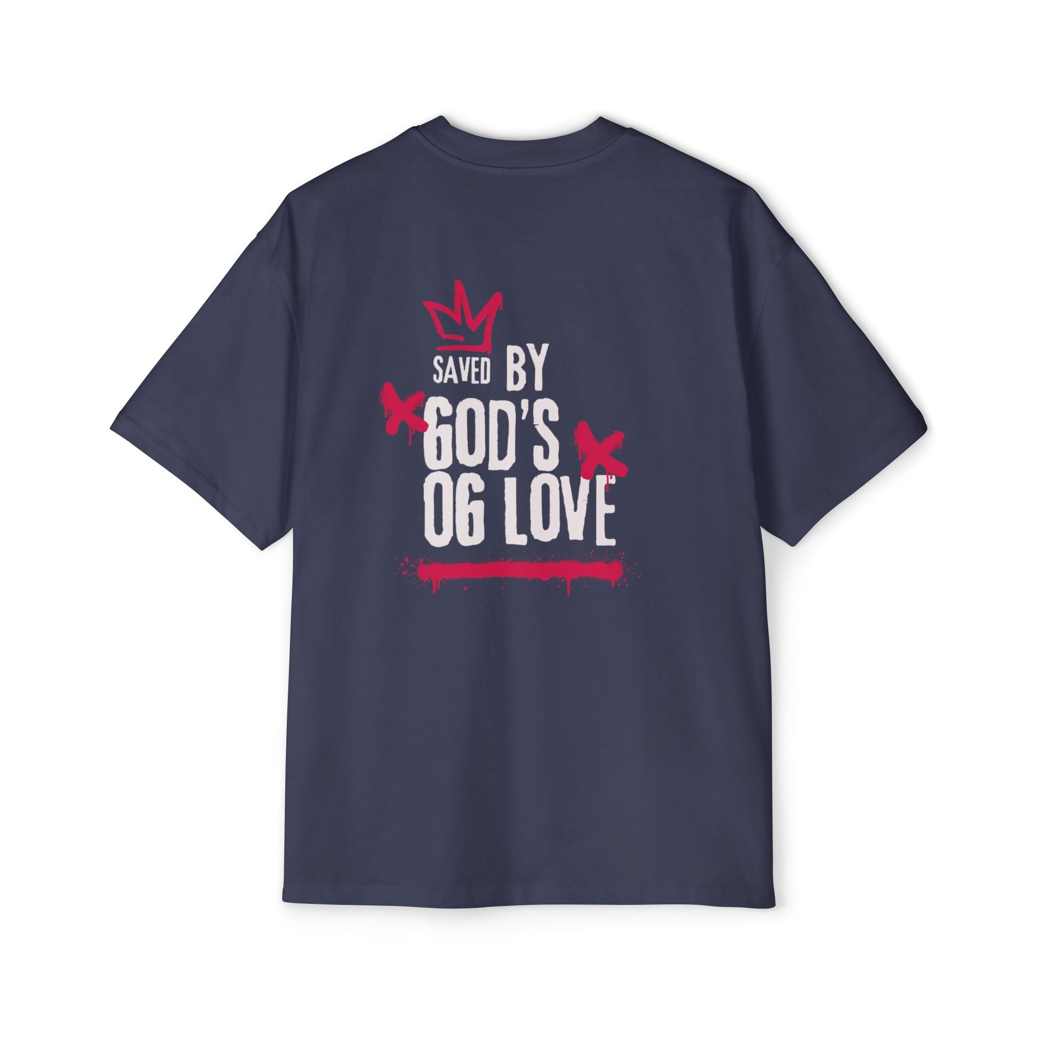 J316 Saved by Gods OG Love Oversized Dark