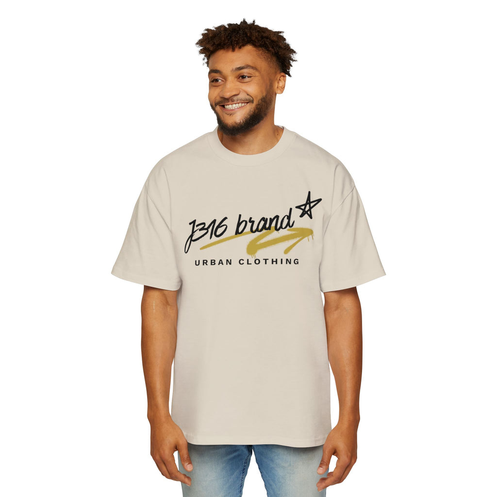 'Saved By God's Love' Oversized Men's Tee — J316 Urban Clothing Graphic T‑Shirt